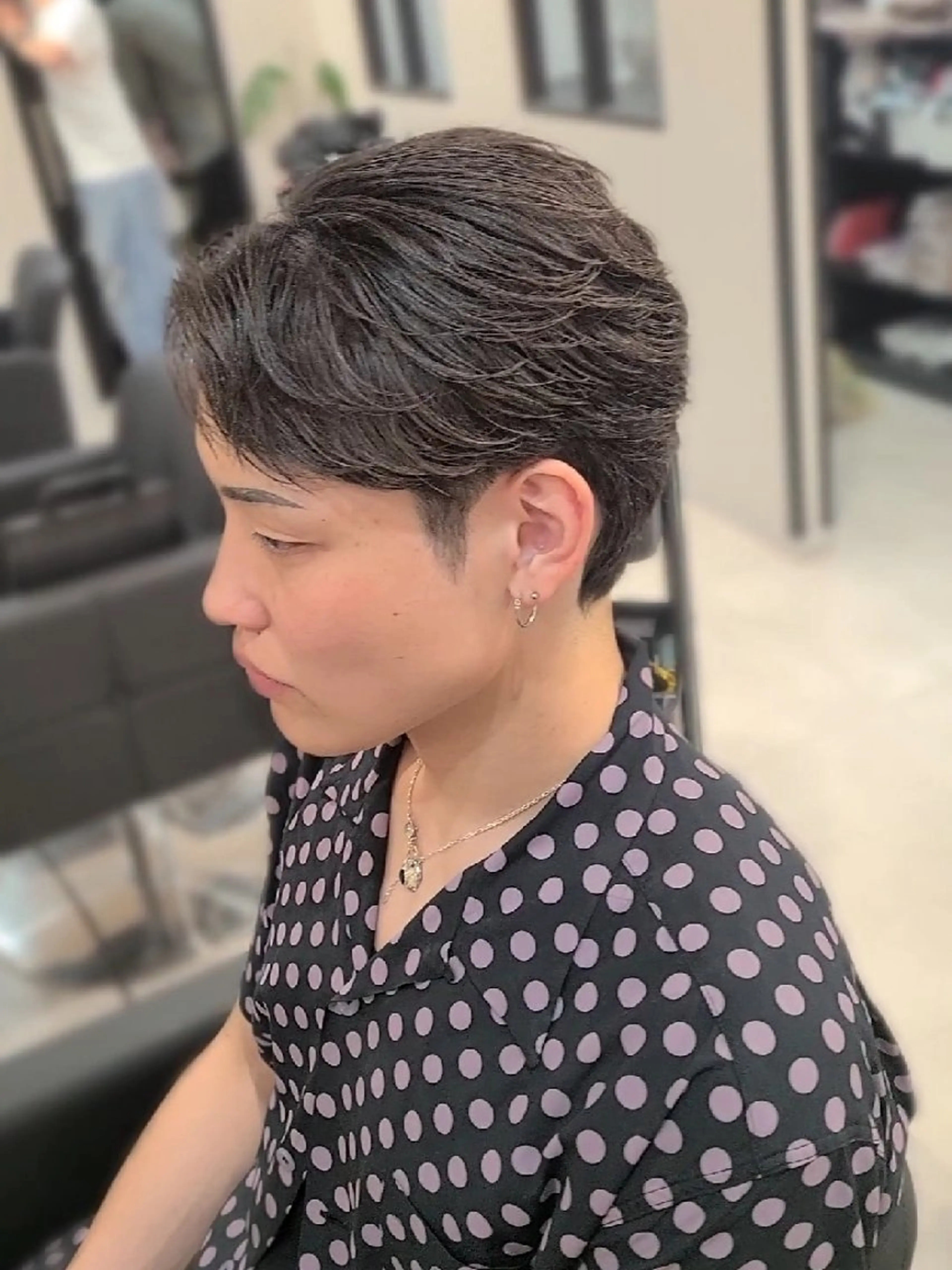 メンズ 刈り上げ カット ヘアセット Lapis 名古屋駅前店所属・LEN名古屋/パーマ 海外ヘア/メンズ特化のヘアスタイル