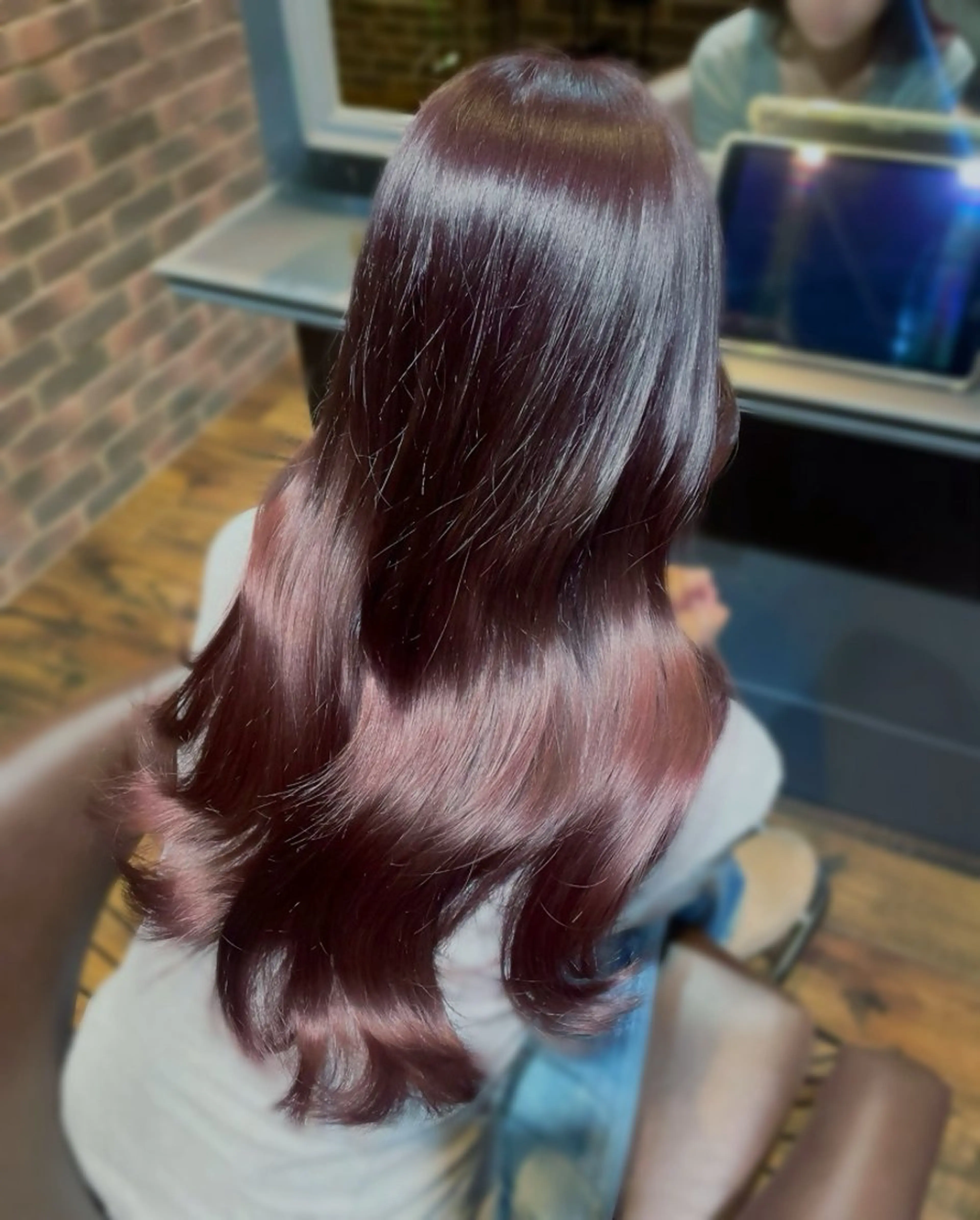 ロング カラー Re:chaLu/リシャール所属・Rechal🌙 yuuのヘアスタイル