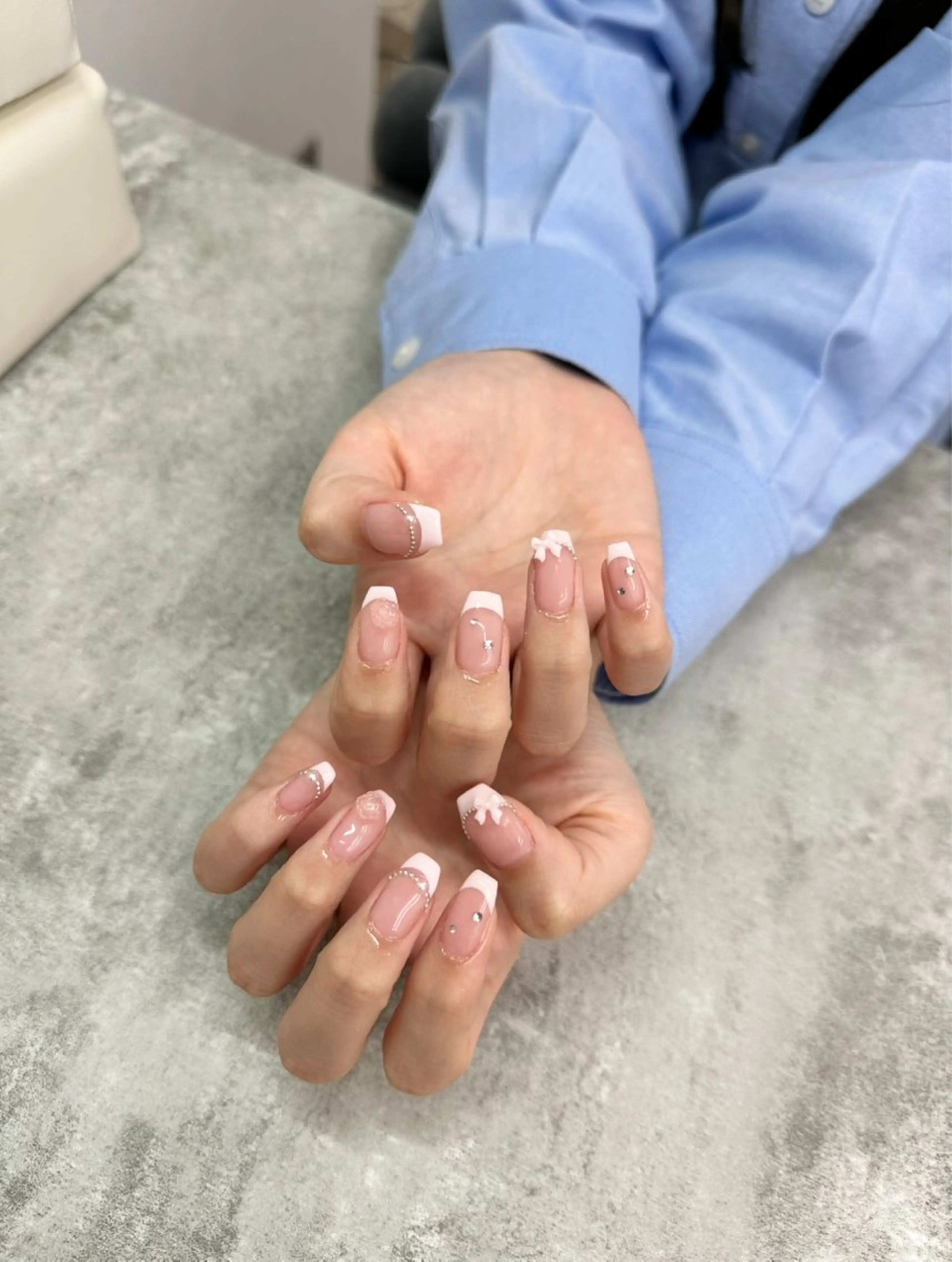 ネイル ピンク Lignal.liit【リグナルリット】所属・Lignalliit KANAKO🦭のネイルデザイン