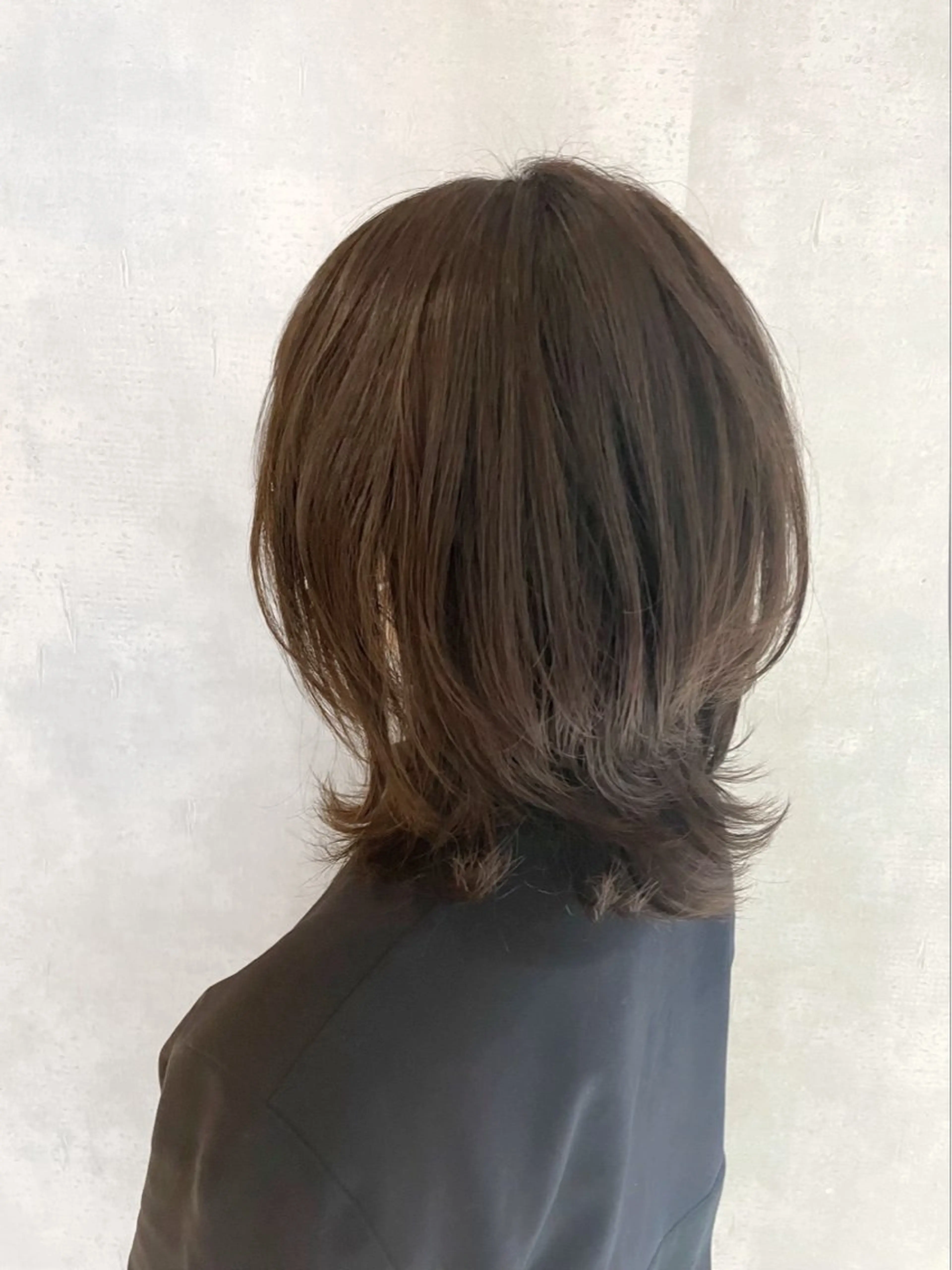 セミロング ideal心斎橋 川田友美のヘアスタイル