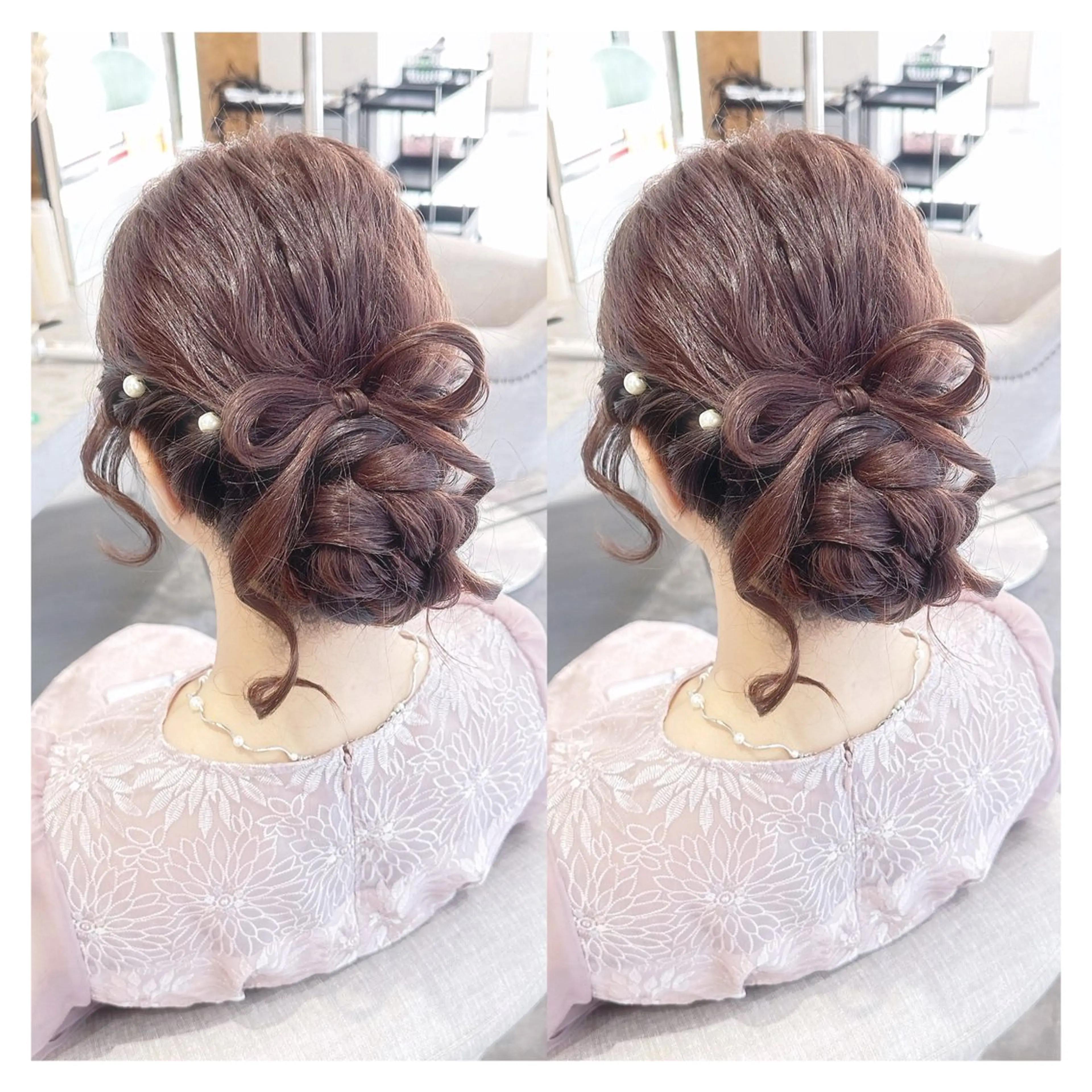 ロング ヘアセット 🖤kana/艶髪/ 韓国風カラー🖤のヘアスタイル