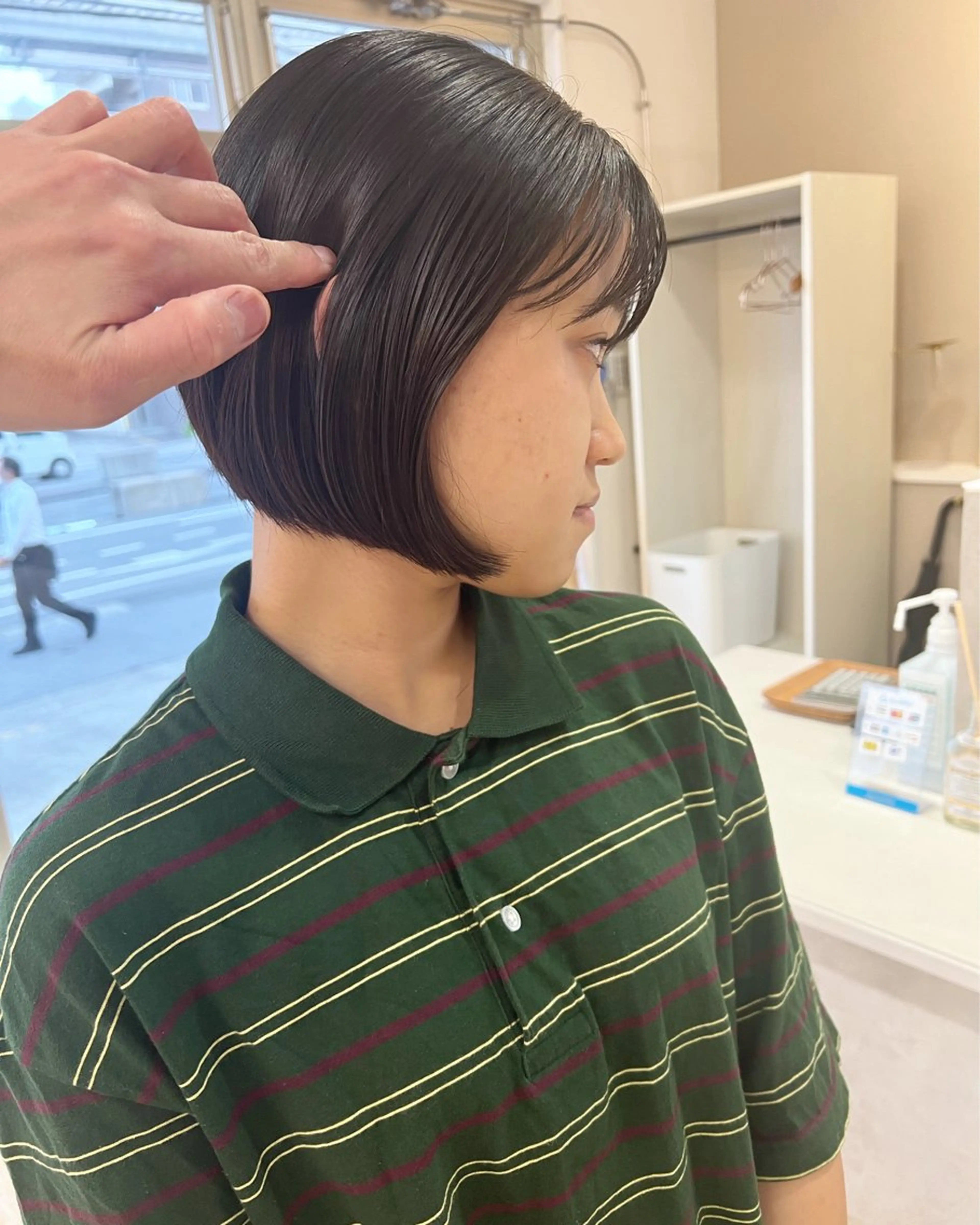 ショート カラー テトネ タカシのヘアスタイル