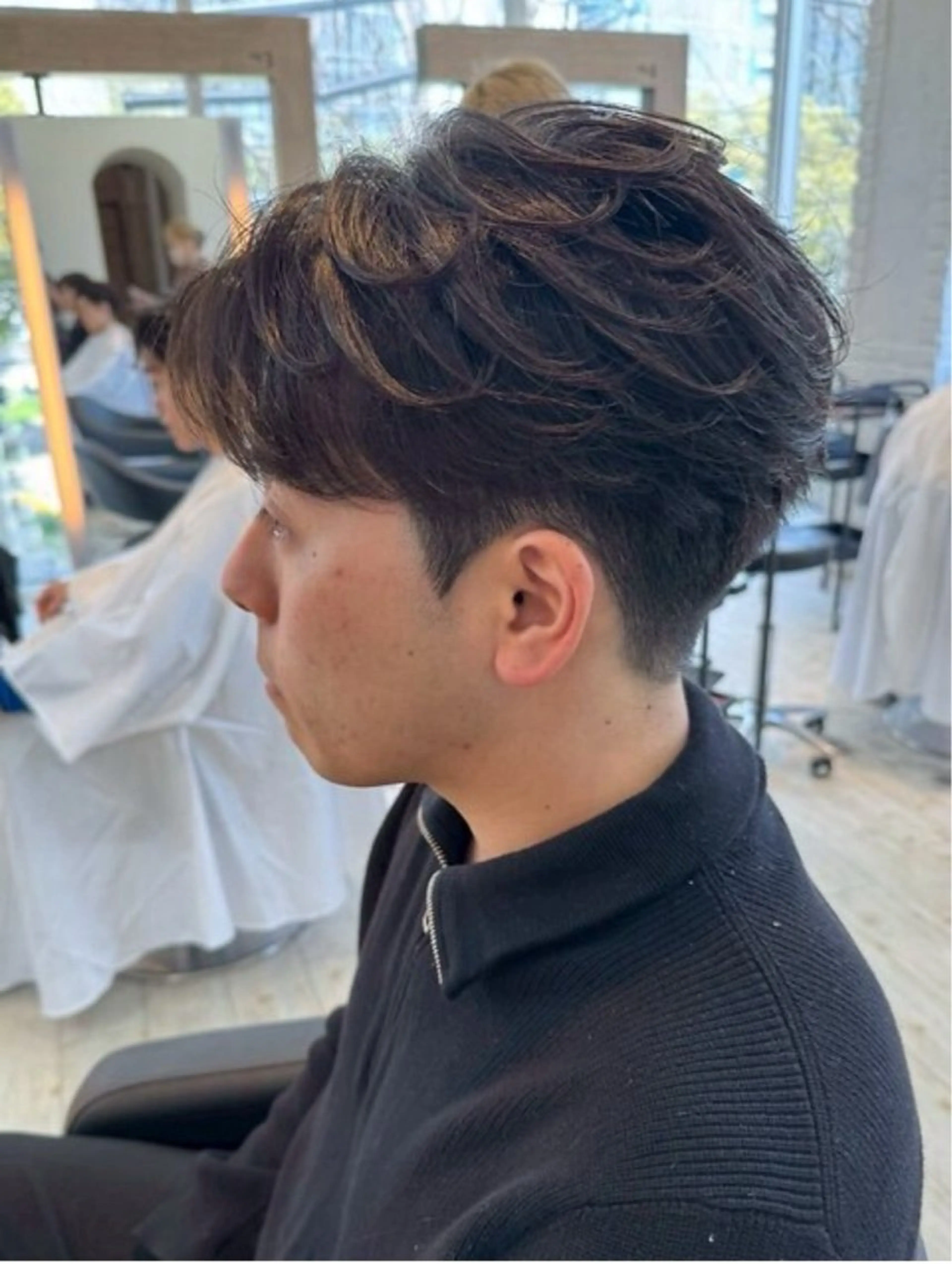 パーマ メンズ カット パーマ カット/メンズ パーマ/夢翔のヘアスタイル