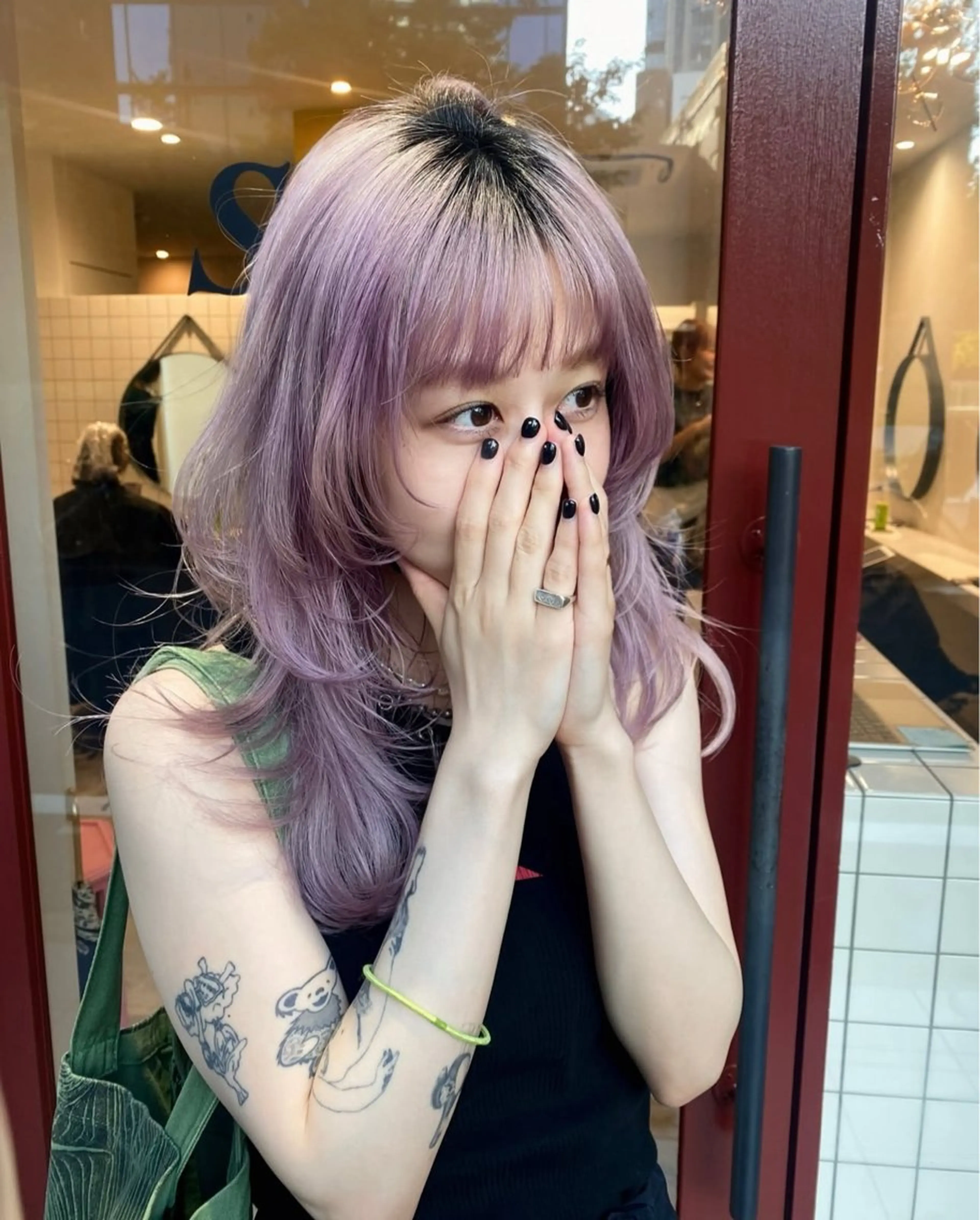 カラー 梅田/艶カラー/ じゅなのヘアスタイル