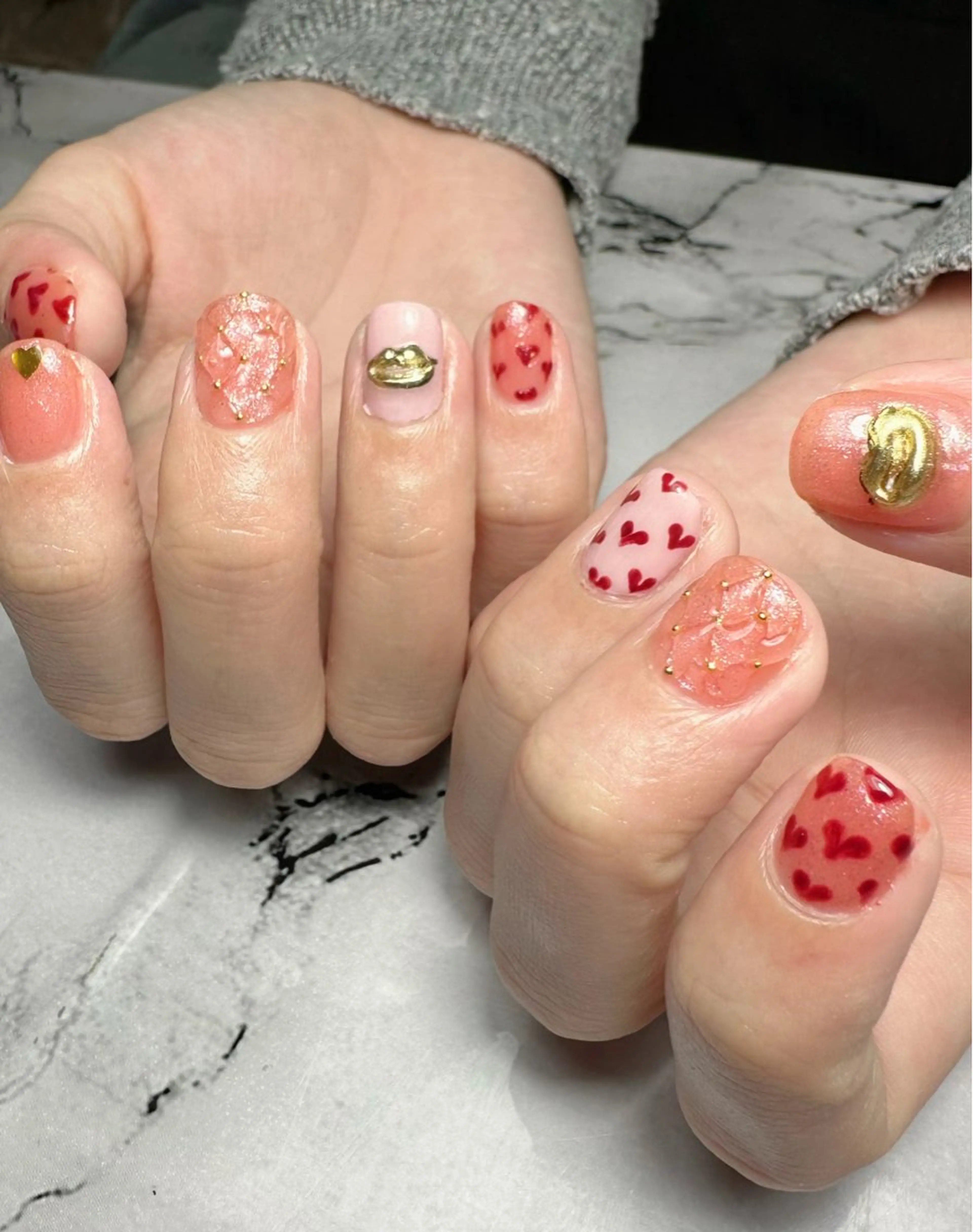 ネイル 新山 聖のネイルデザイン