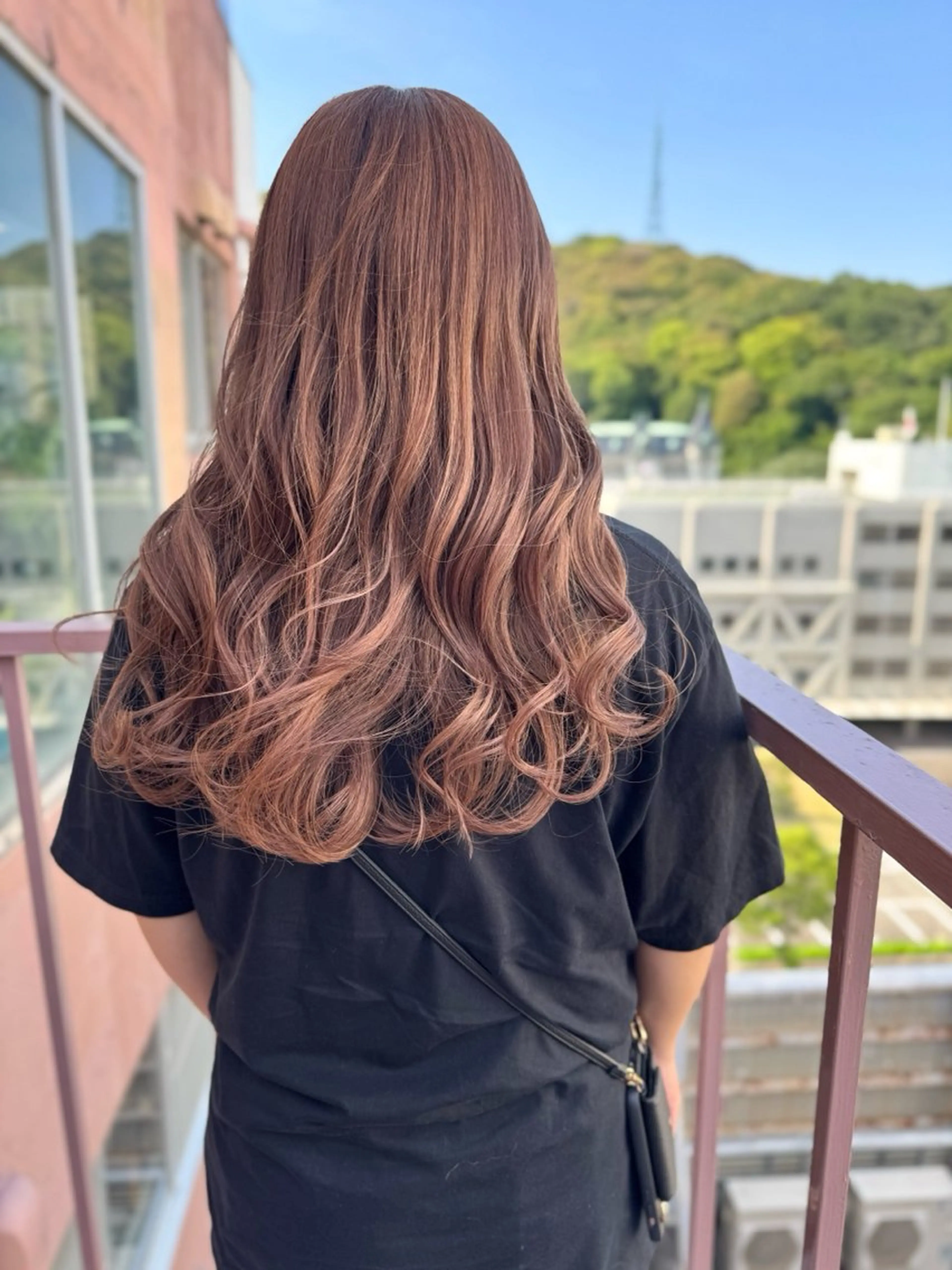 ロング カラー ベージュカラー ラベンダーカラー ラベンダーベージュ カット ヘアカラー Viage （ビアージュ）のヘアスタイル