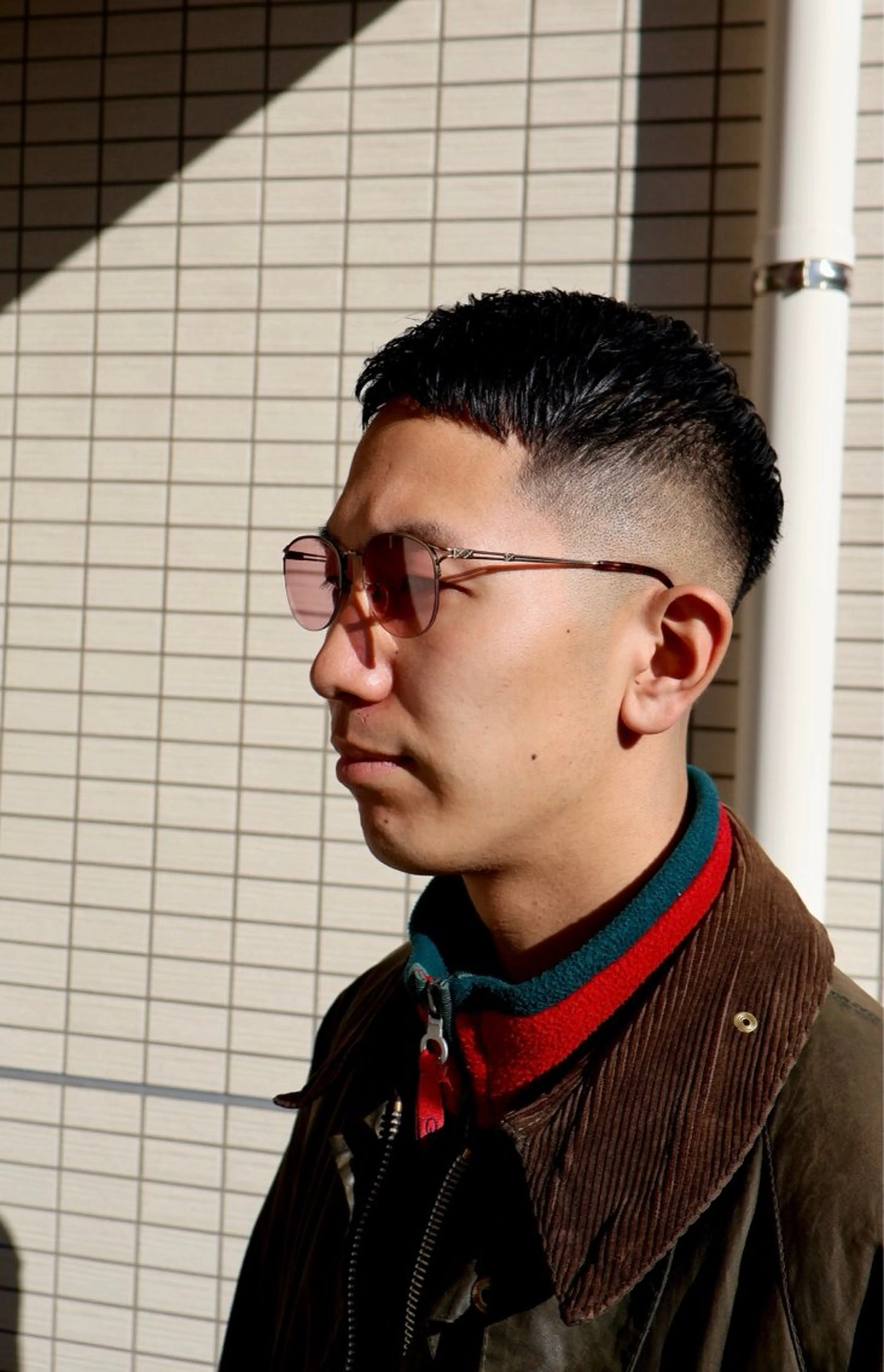 ショート メンズ カット ツイスパ/Wカラー ✨RYUのヘアスタイル