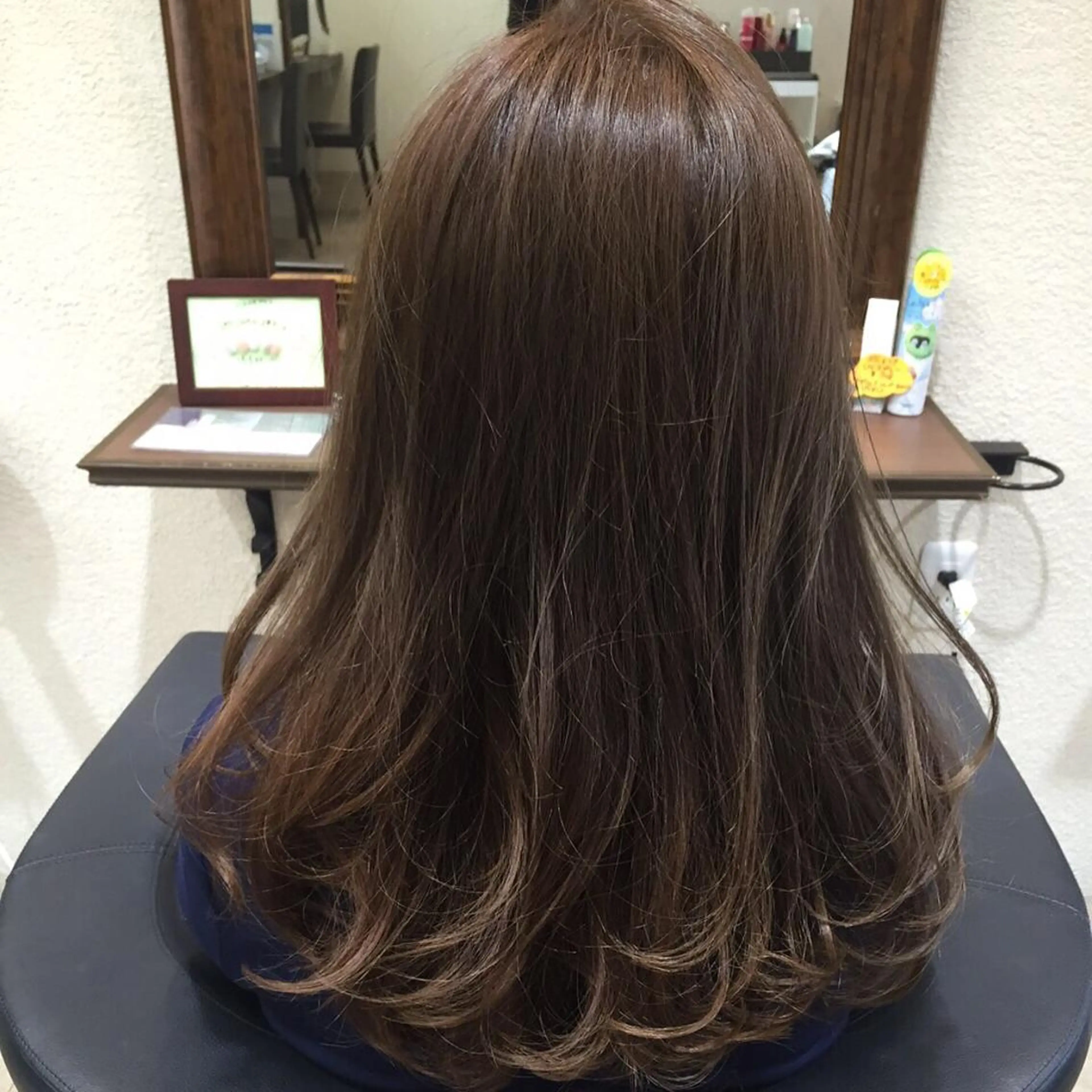 ロング 韓国レイヤーカット KOUKIのヘアスタイル