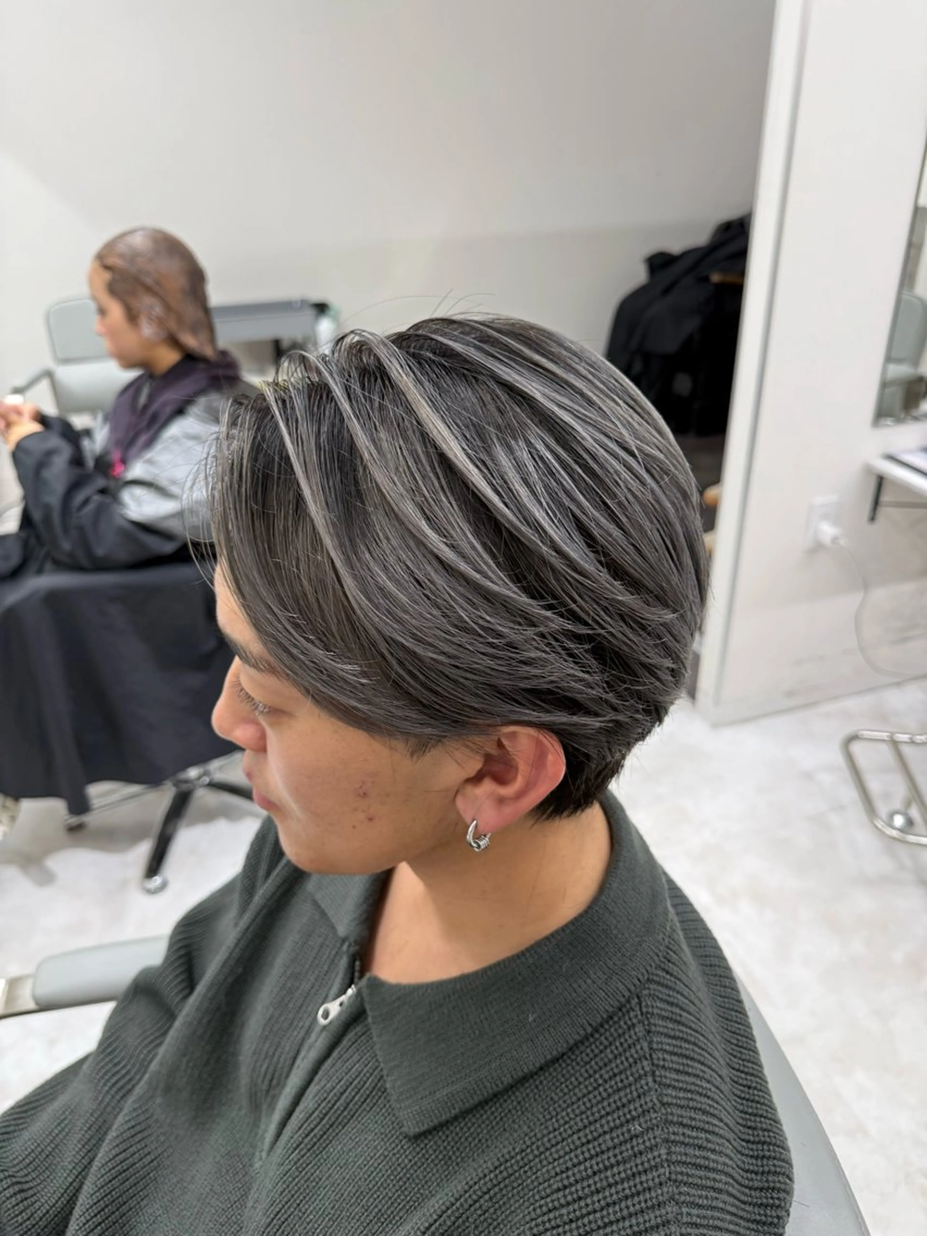 カラー メンズ カット ヘアカラー トリートメント ヘアセット 【バレイヤージュ】 🔥メンズRYUTAのヘアスタイル