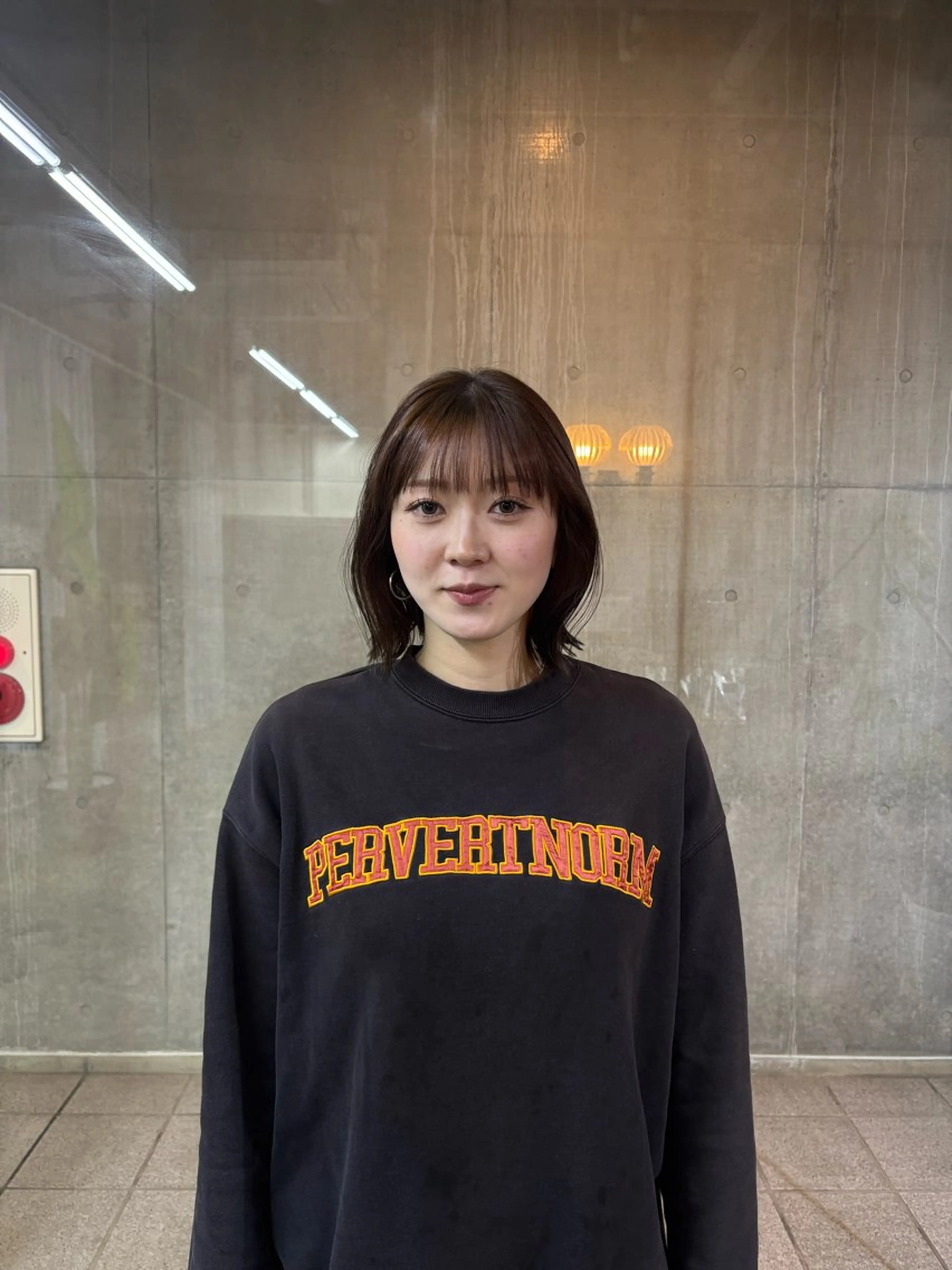 ミディアム ボブ Dice朋生/美髪/ 白髪ぼかし/ブリーチのヘアスタイル