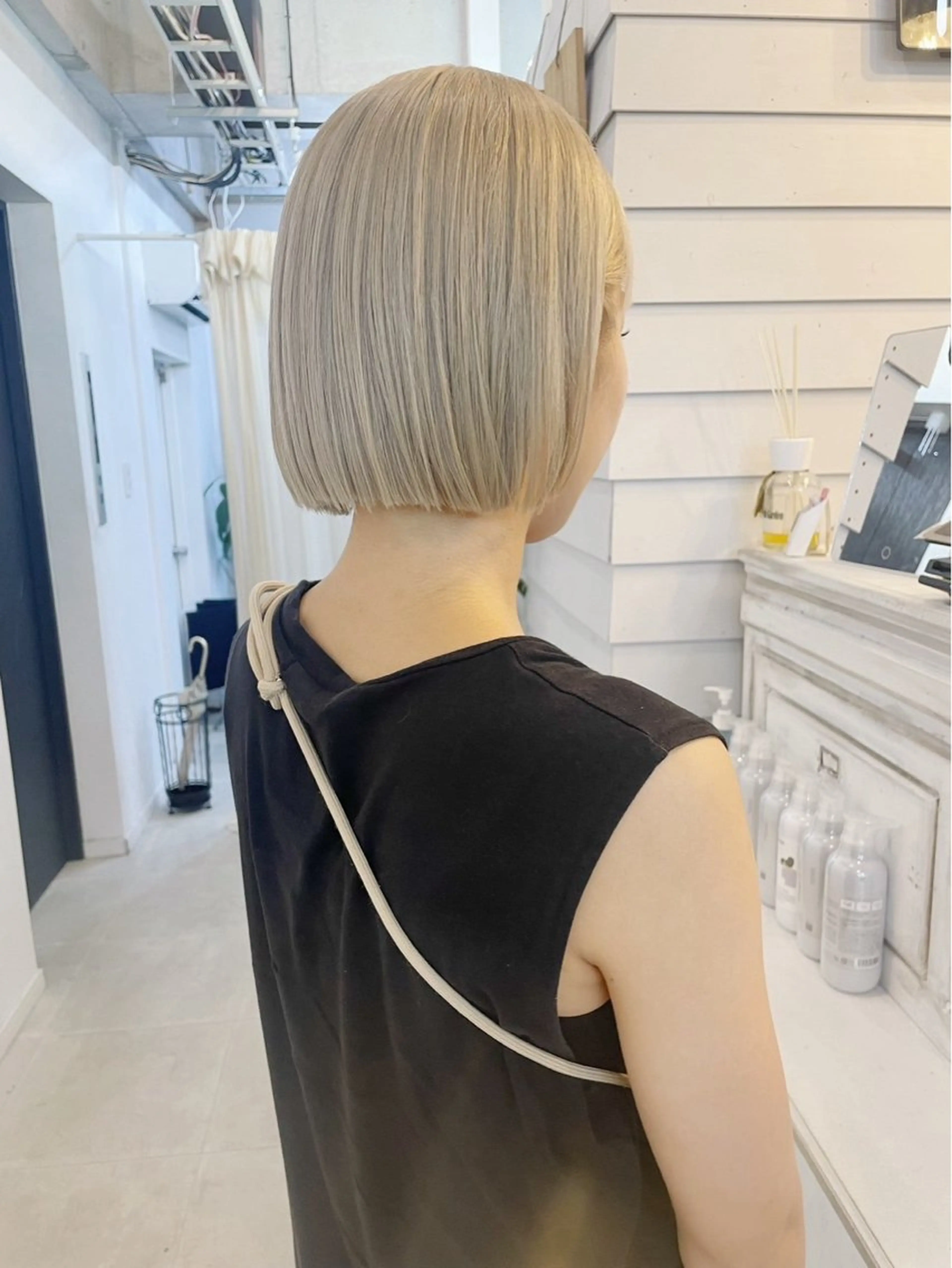 ショート カラー ヘアカラー hayato/ ハイトーン/レイヤーのヘアスタイル