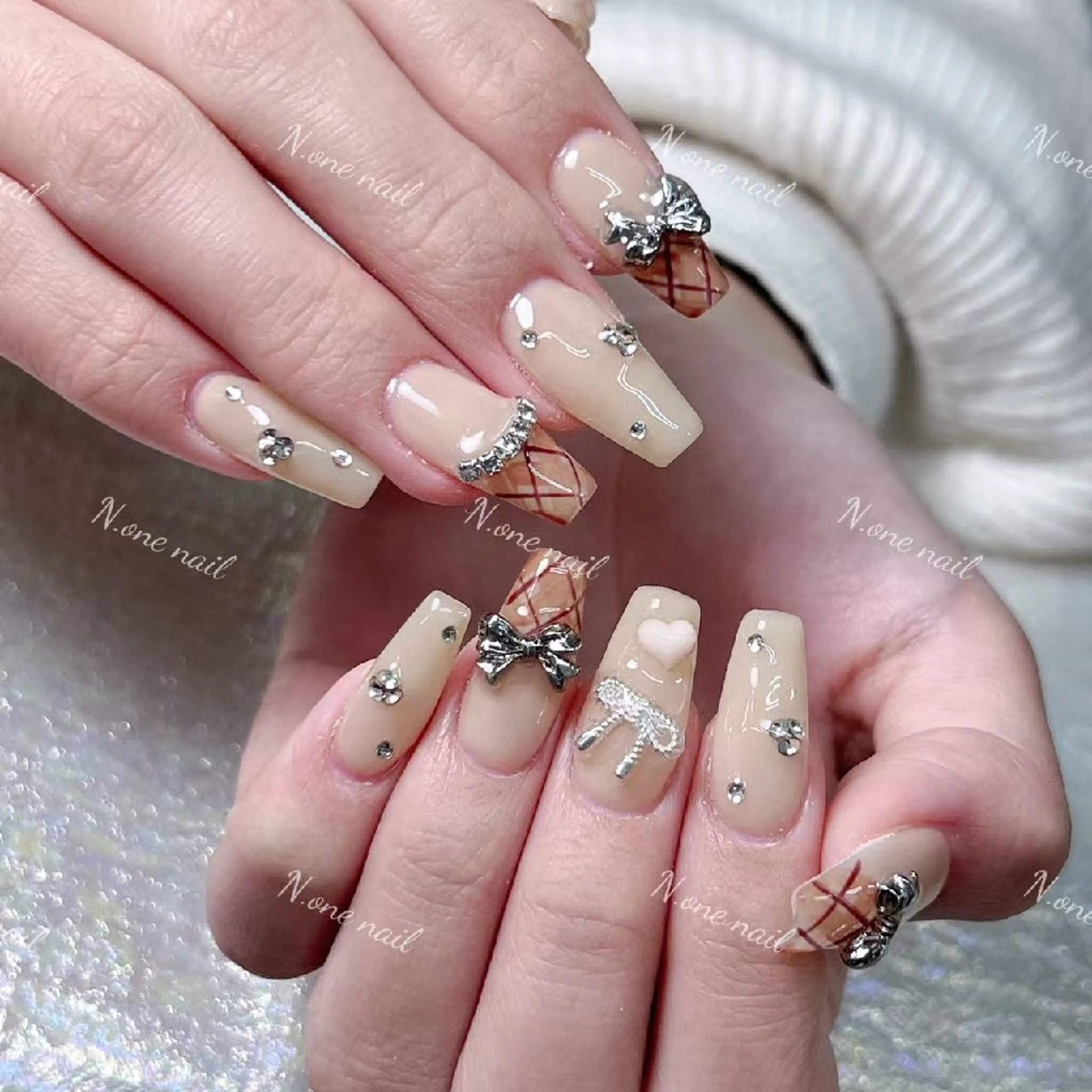 N.one 🎀ユイ🎀のネイルデザイン