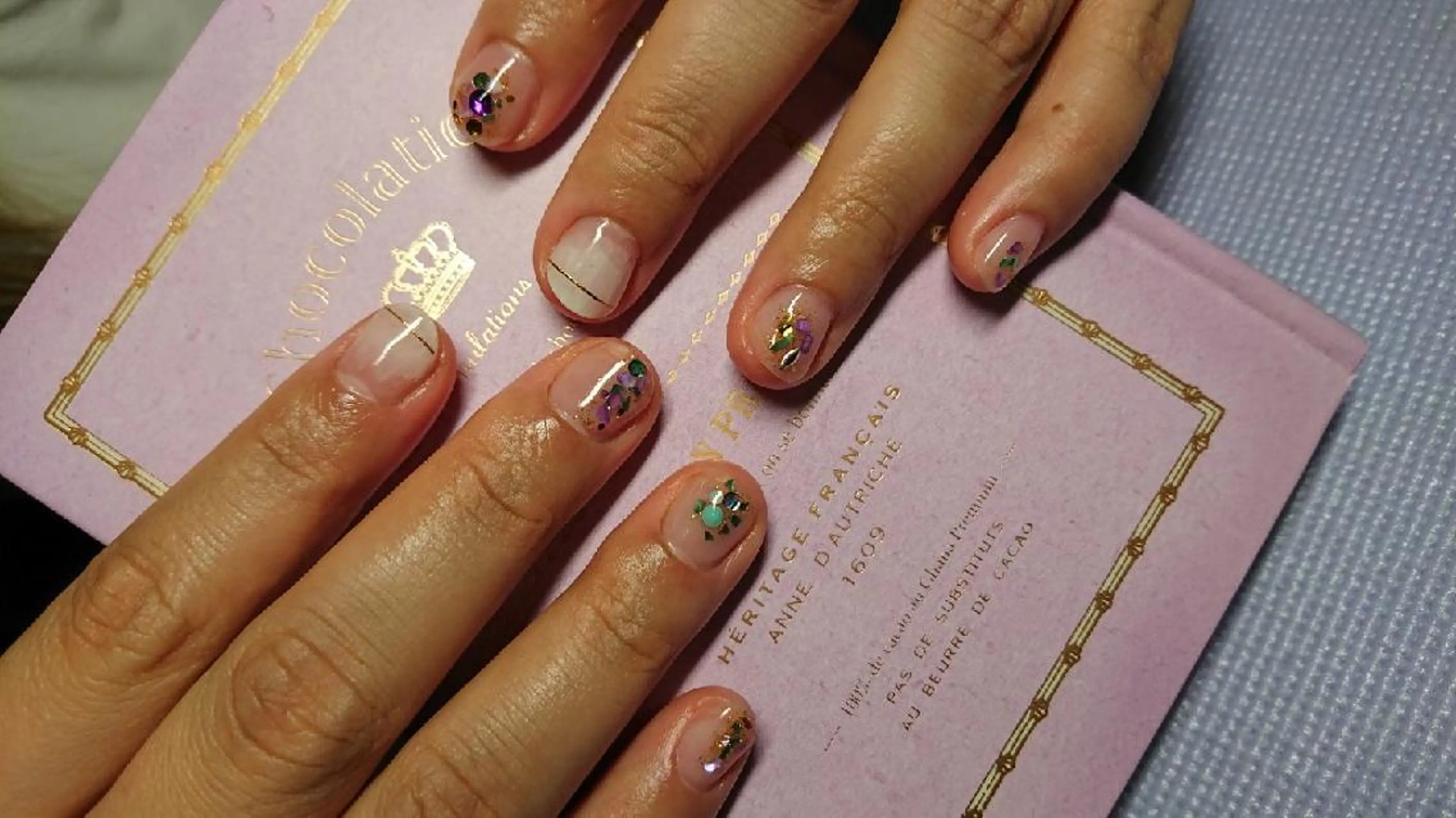 ネイル 持ち込み ニュアンスネイル 平野 亜季のネイルデザイン