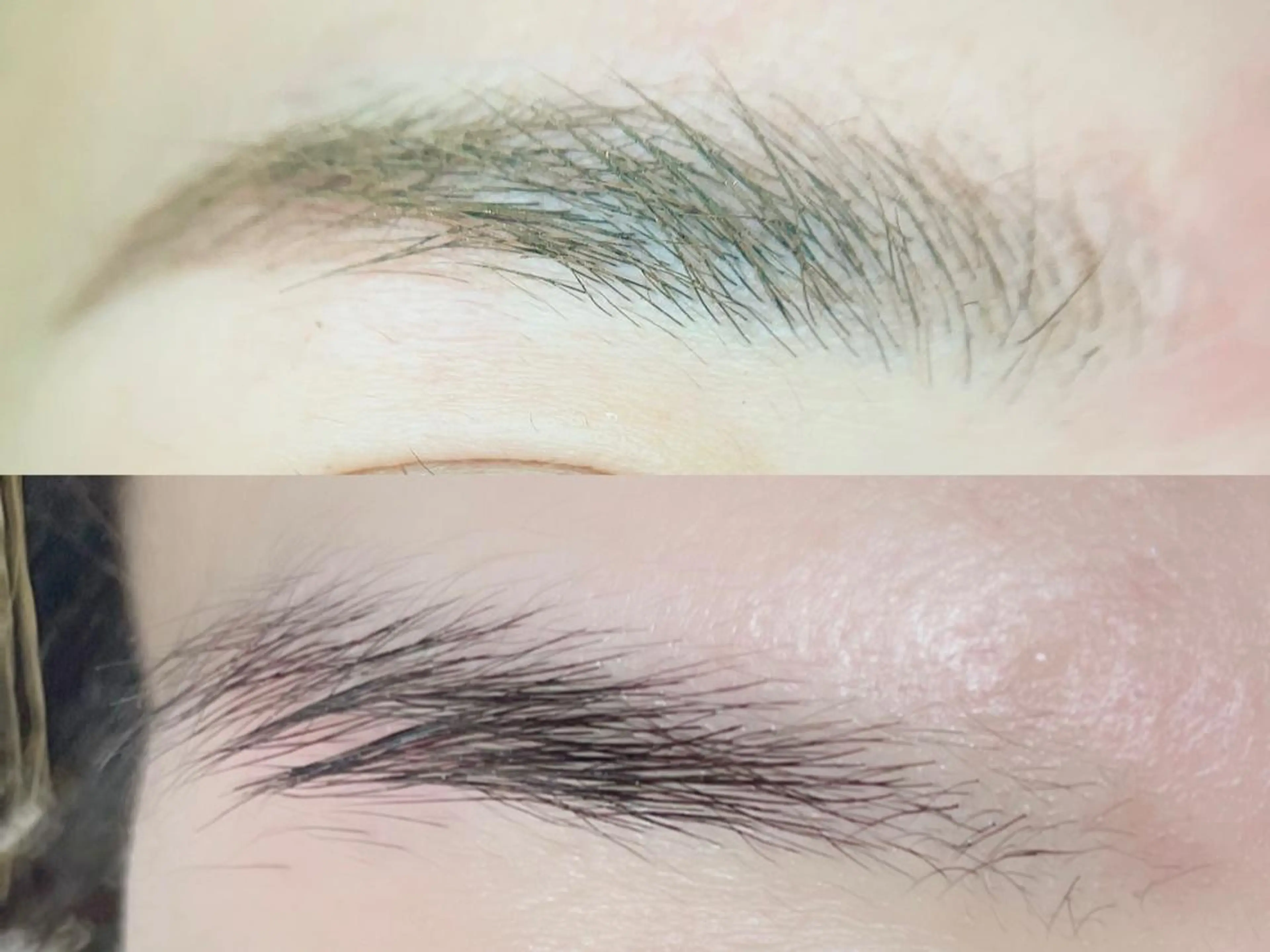 ナチュラルブロウパーマ＋ワックスの写真