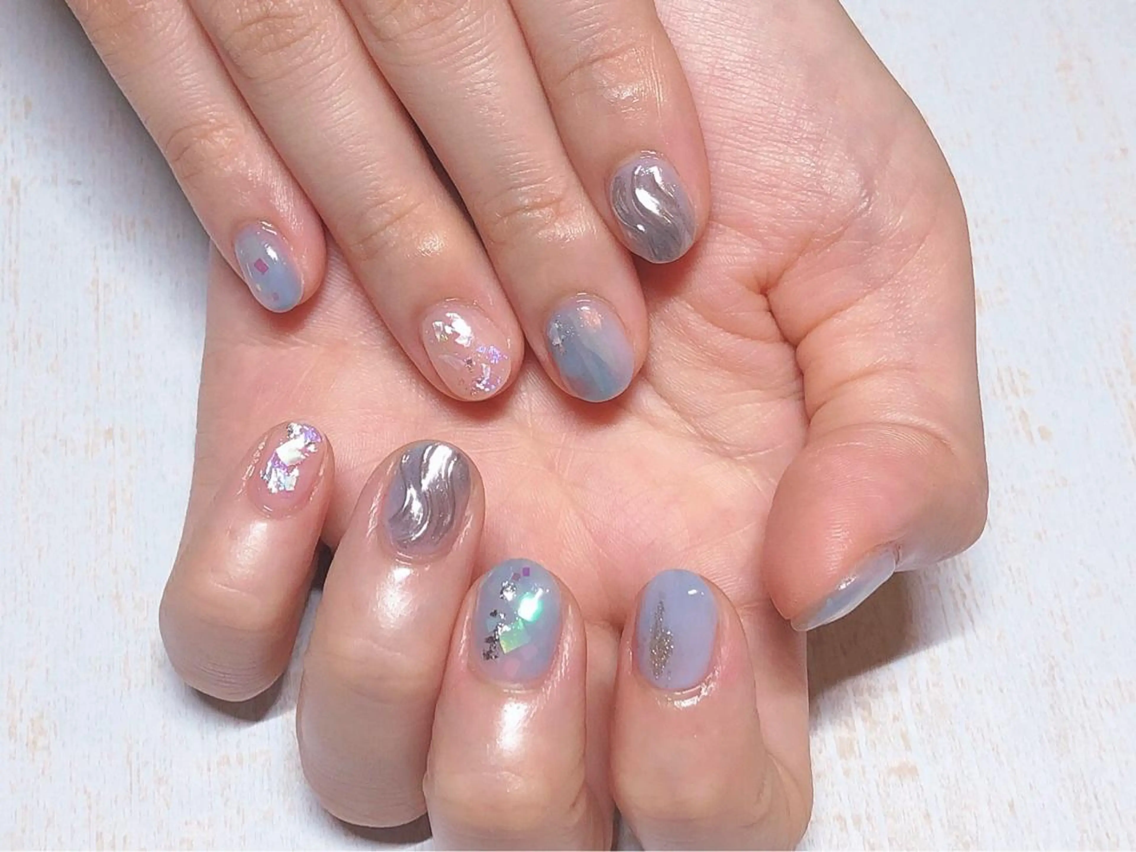 ネイル 𖡼 yumenoのネイルデザイン