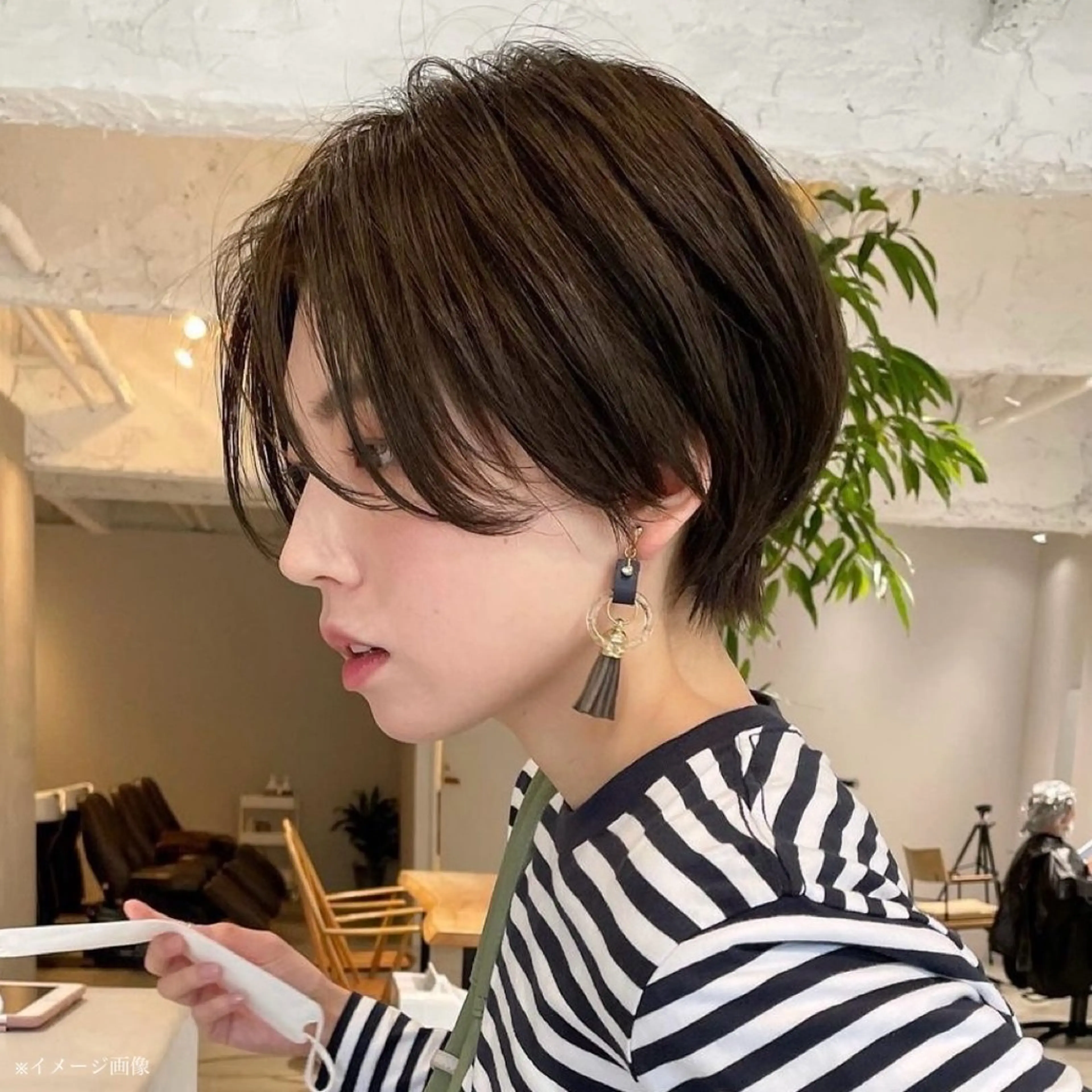 ショート 似合わせカット ショートヘア トリートメント manami/ ショート/パーマのヘアスタイル