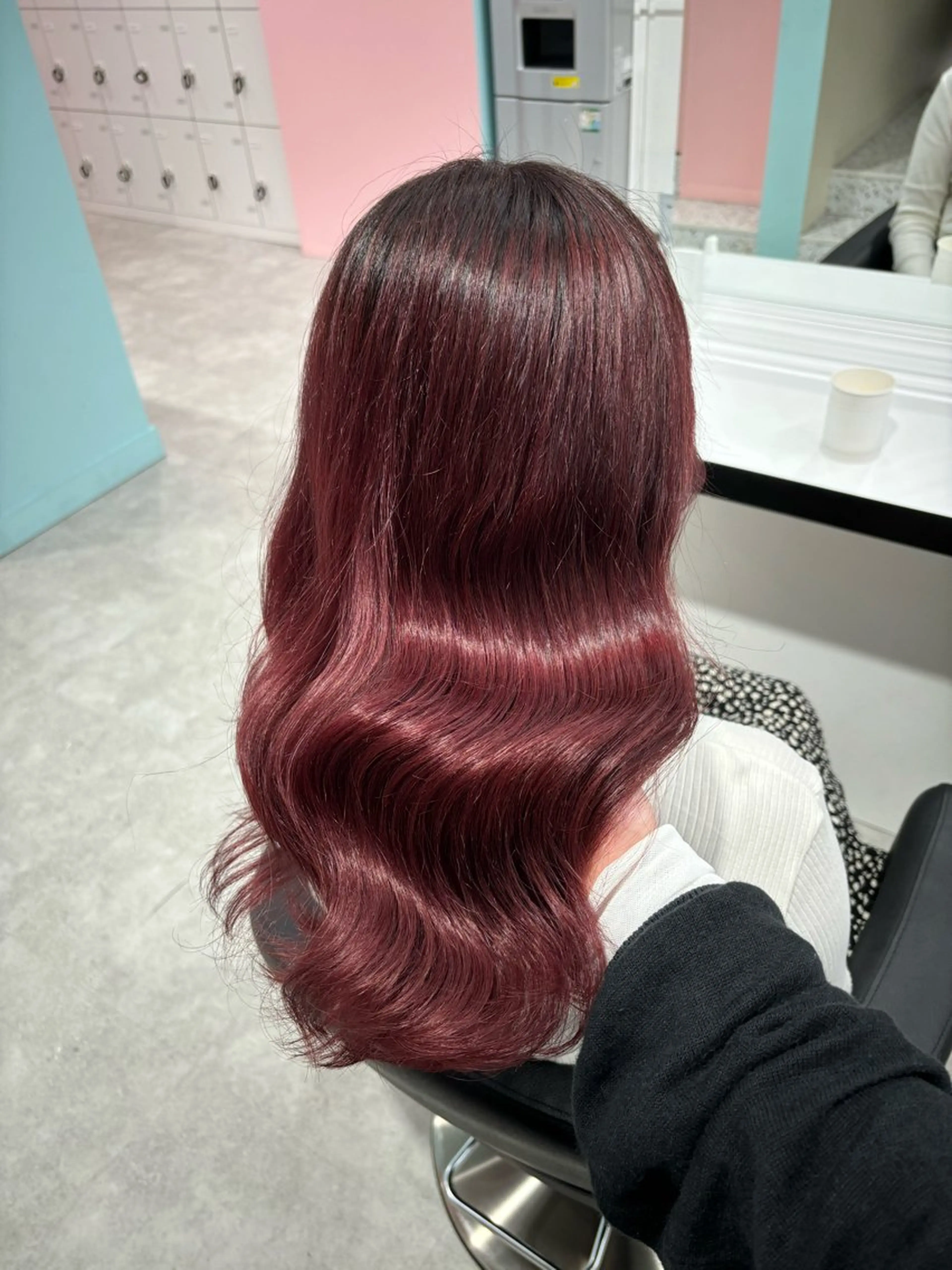 セミロング Wカラー/暖色/べ ージュりく©︎🐝のヘアスタイル