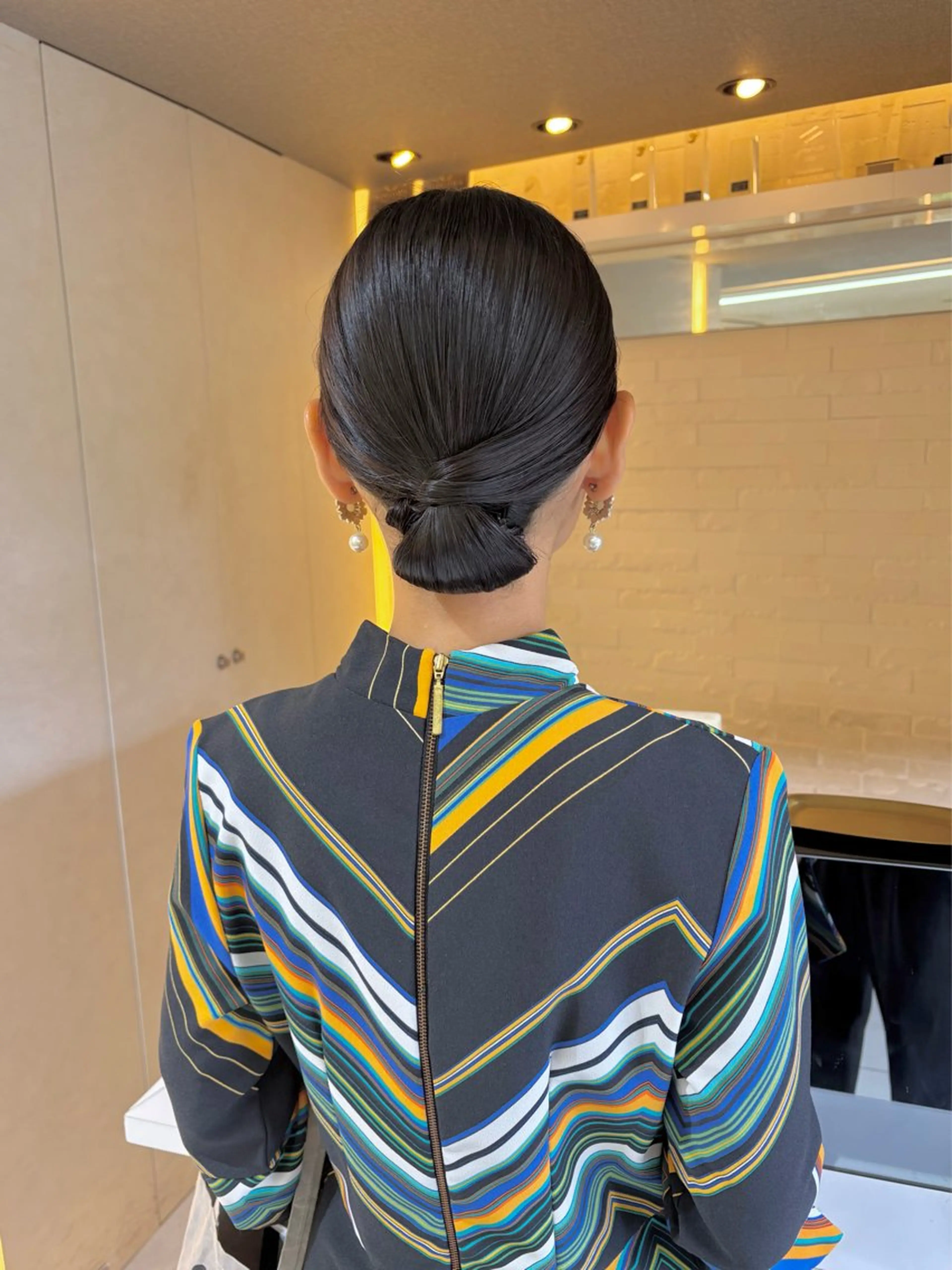 ヘアアレンジ ヘアセット ヘアセット／眉毛カッ ト/Nana〻のヘアスタイル