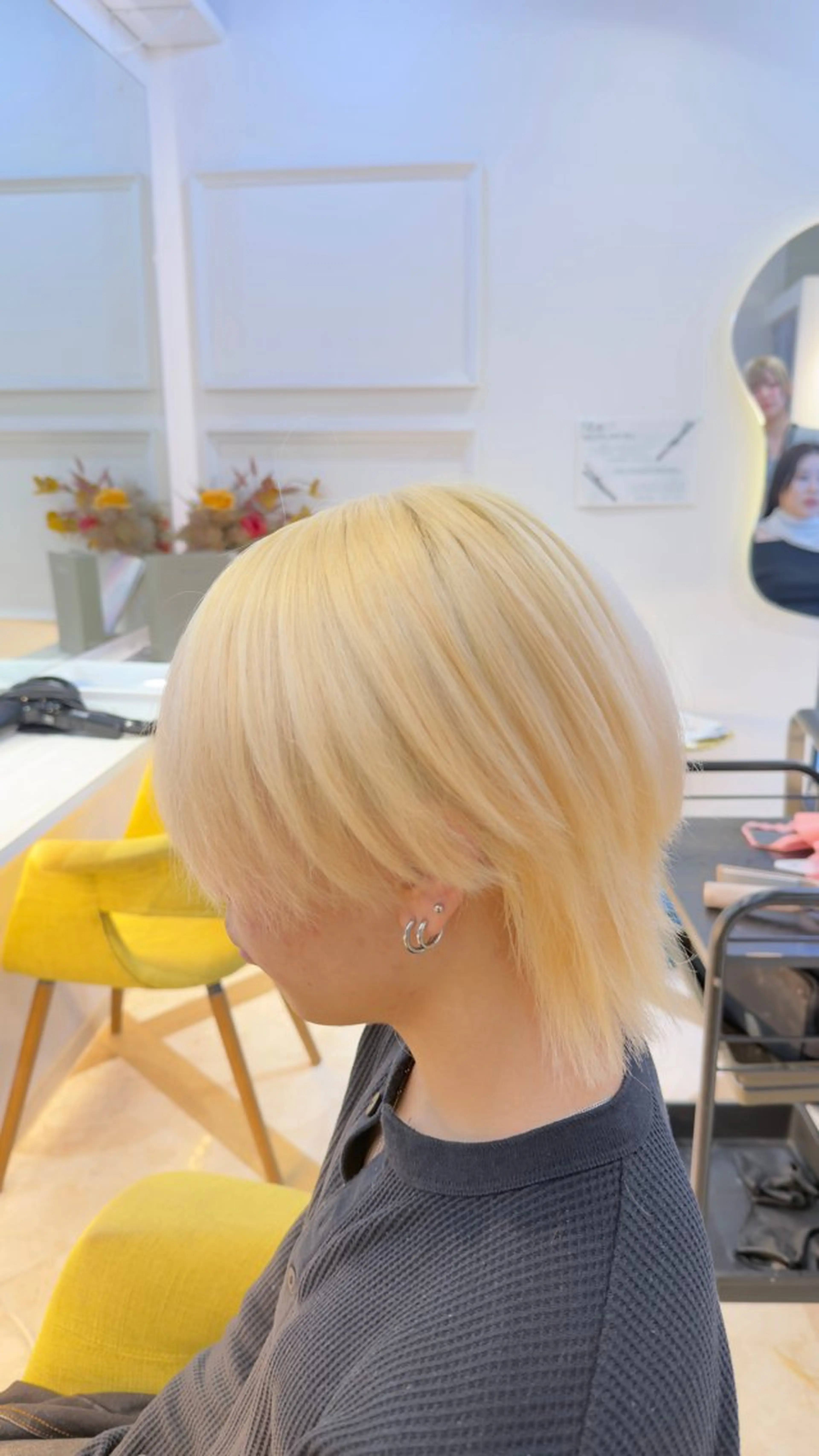 【メンズ期間限定】🔥ダブルブリーチonカラー+保湿Trの写真