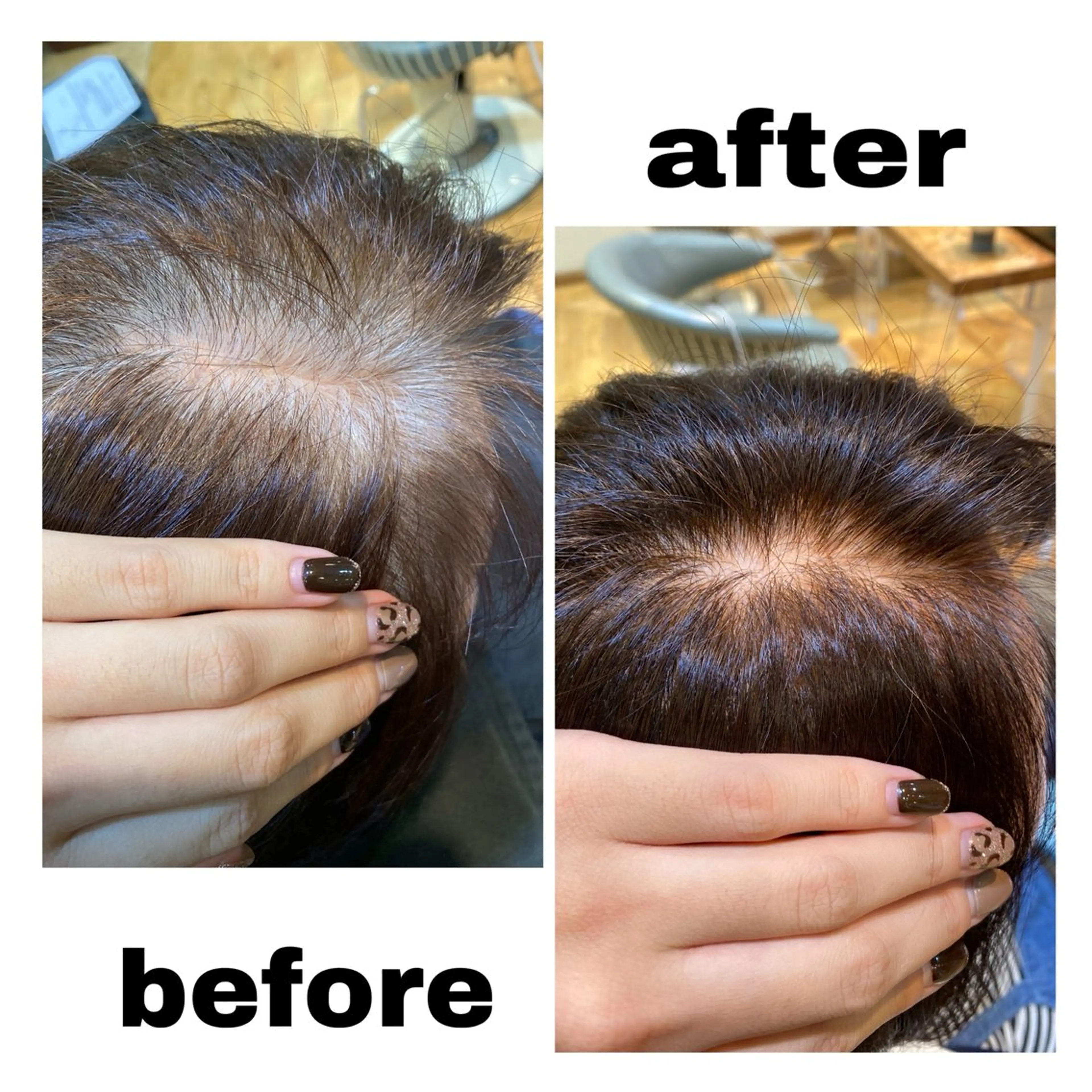 白髪染め【ヘアマニキュア】＋ 超音波トリートメント（System）✨の写真