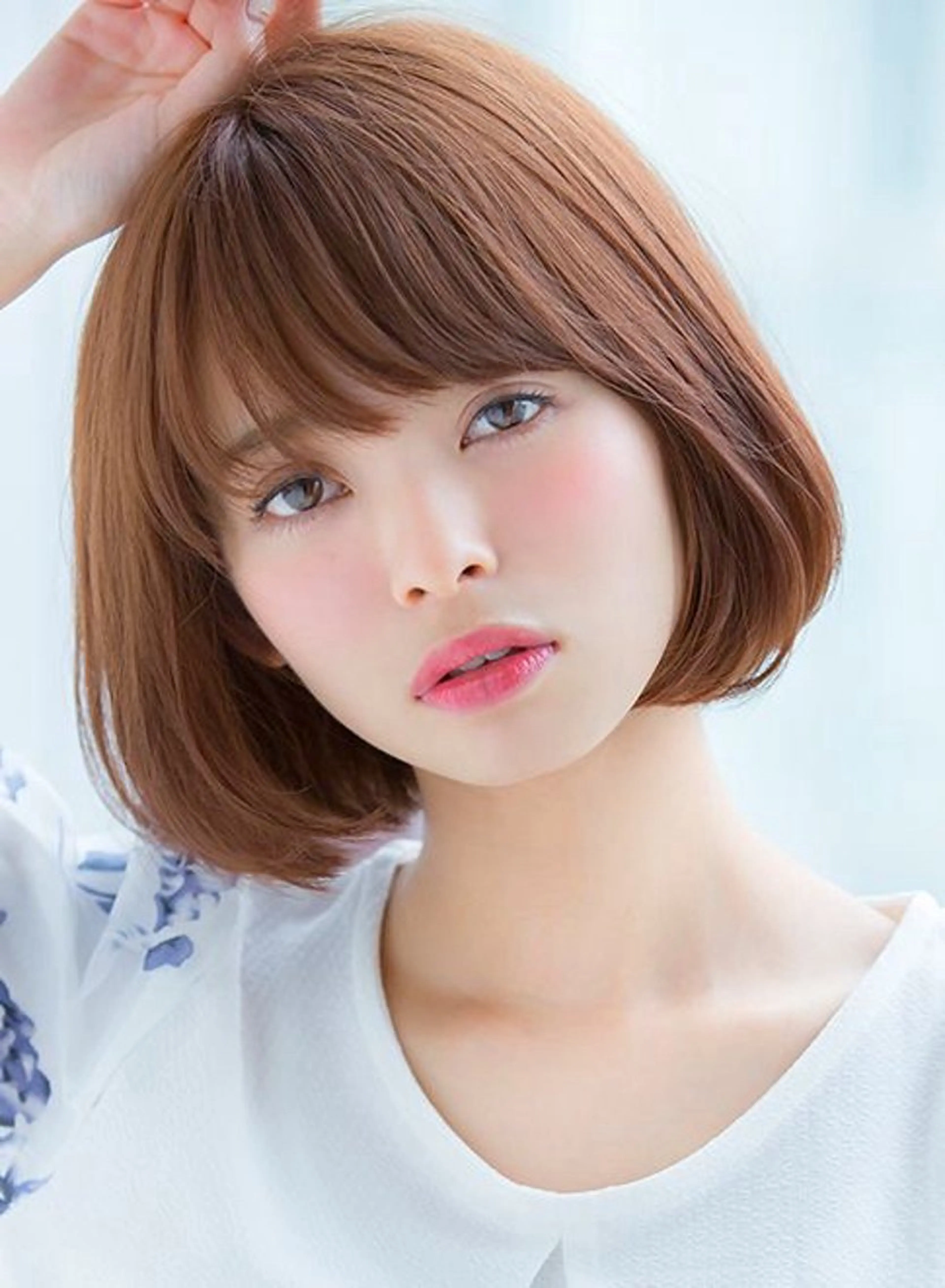 パーマ 顔まわりカット/艶髪 カラー✨けいとのヘアスタイル