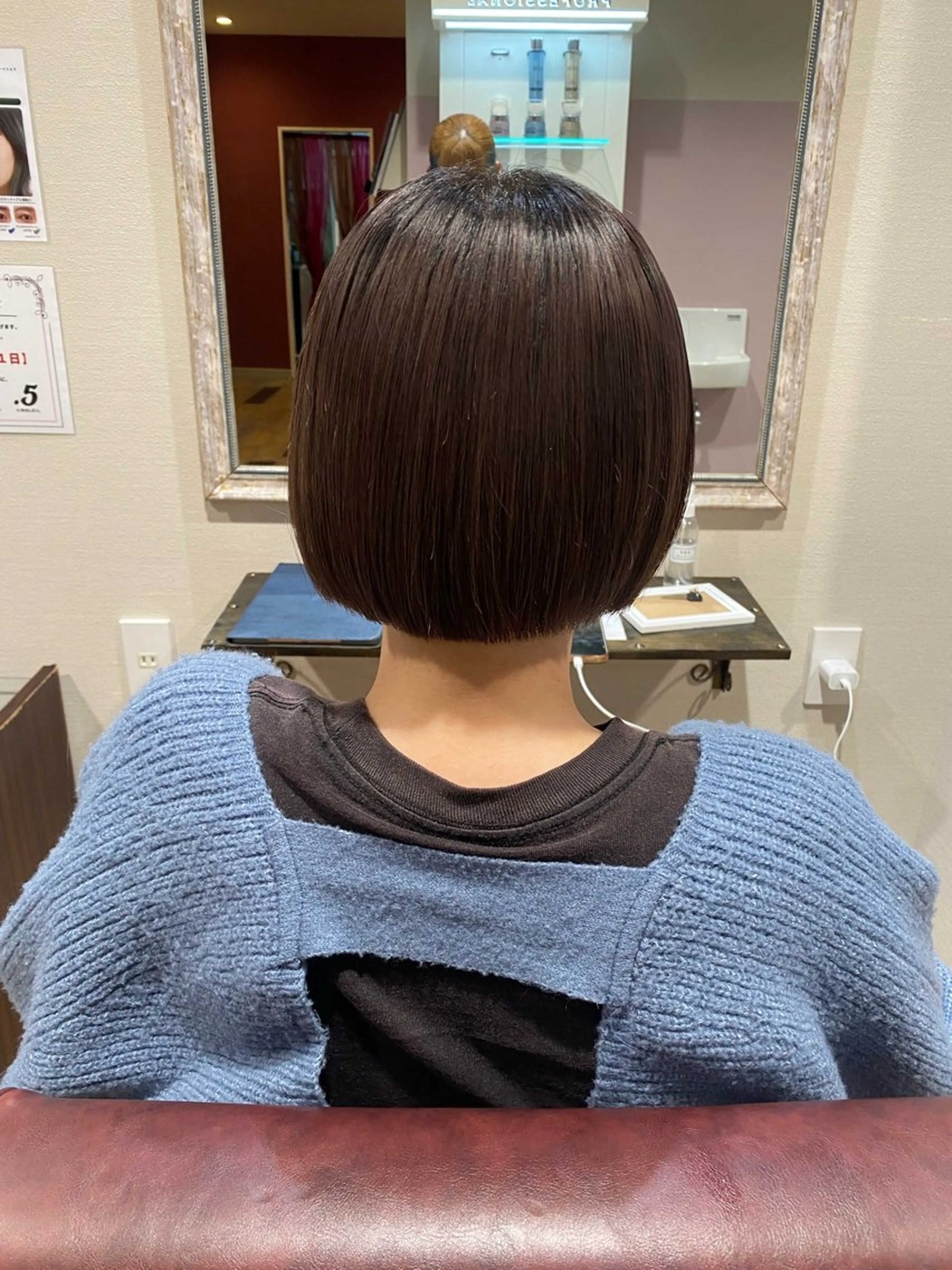 ショート カット あいさ🤍ムラ無しカ ラー🤍のヘアスタイル