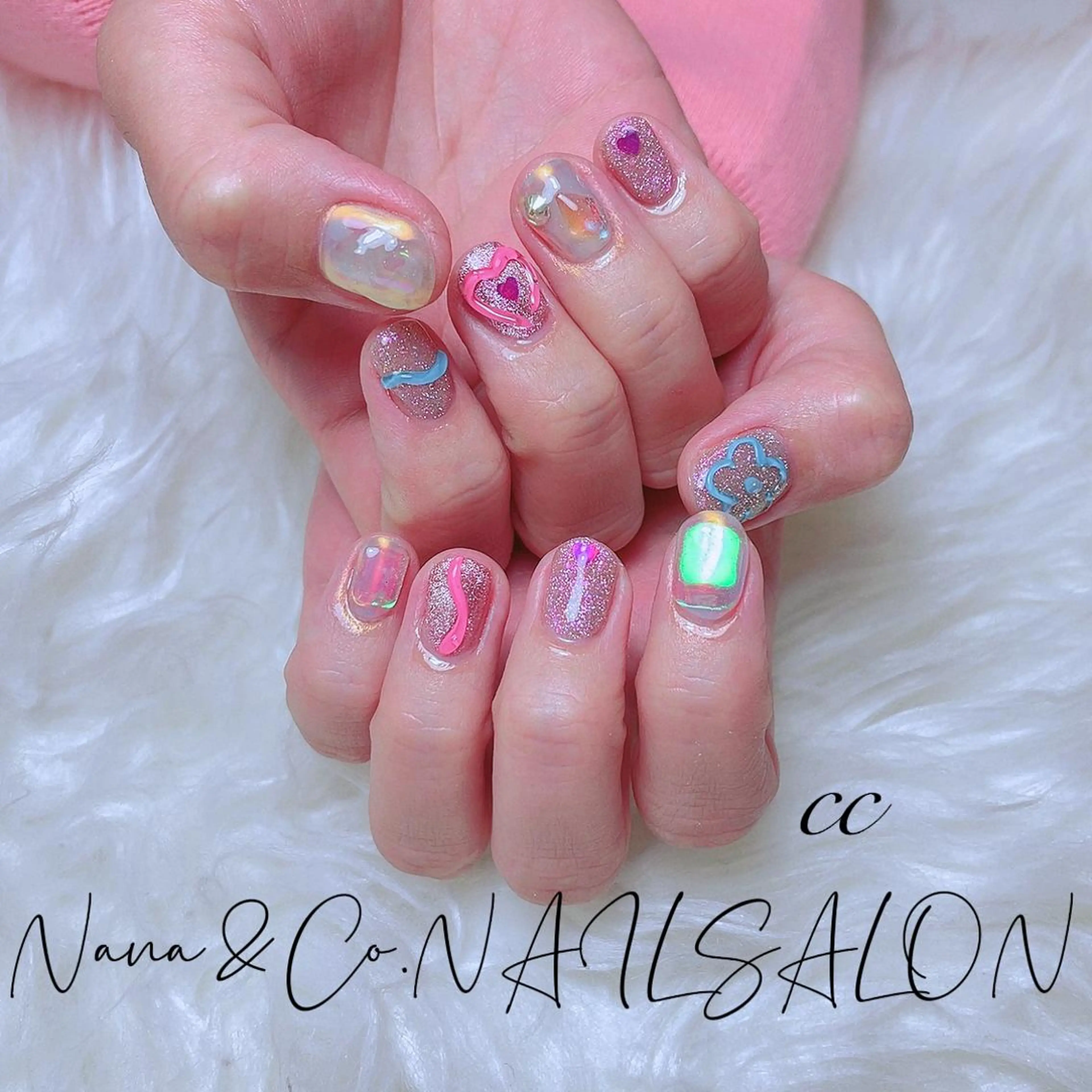 カラー ネイル C C🌼のネイルデザイン