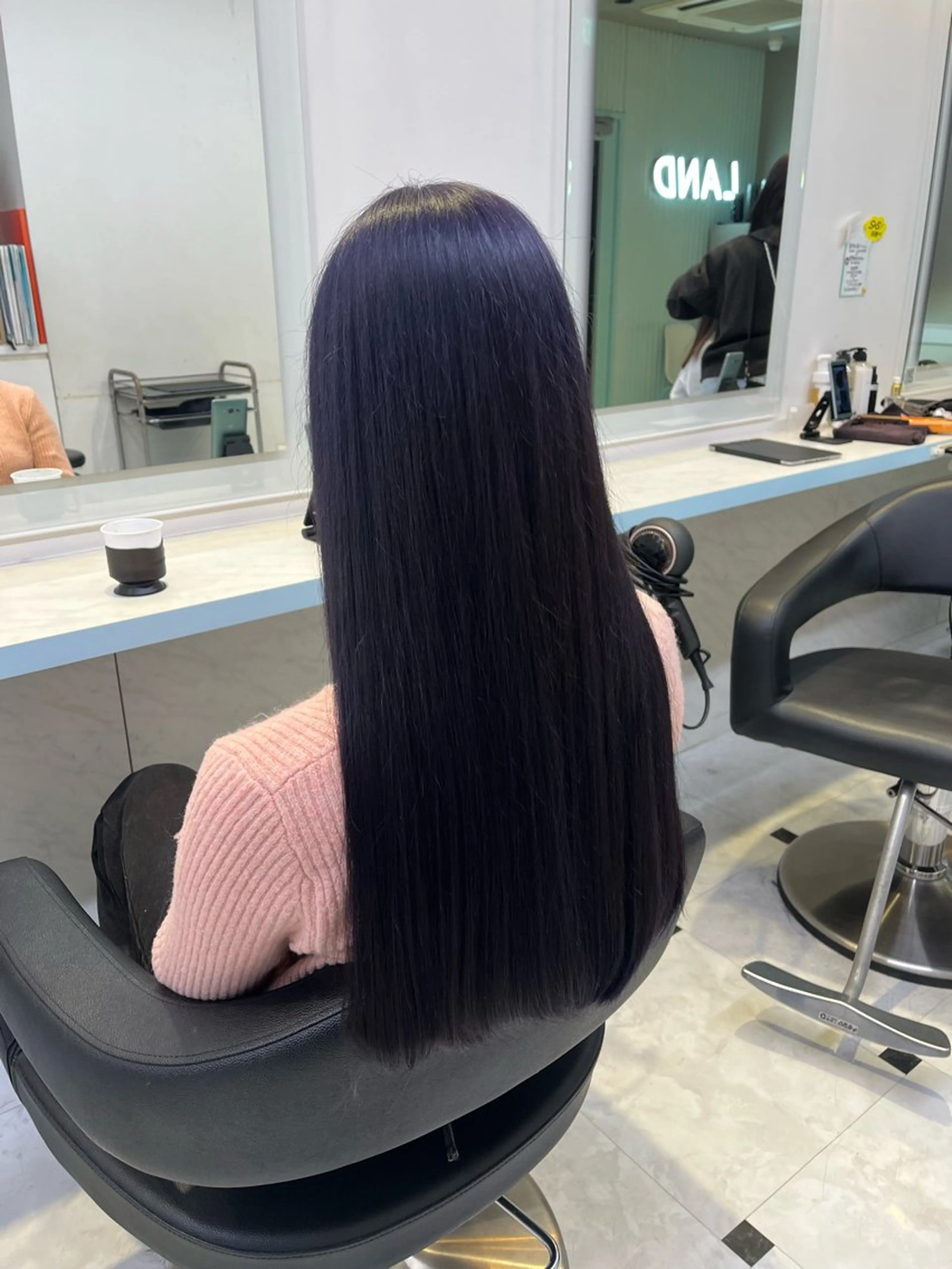 ロング カラー ヘアカラー トリートメント ブリーチカラー 🩵MIZUKIのヘアスタイル