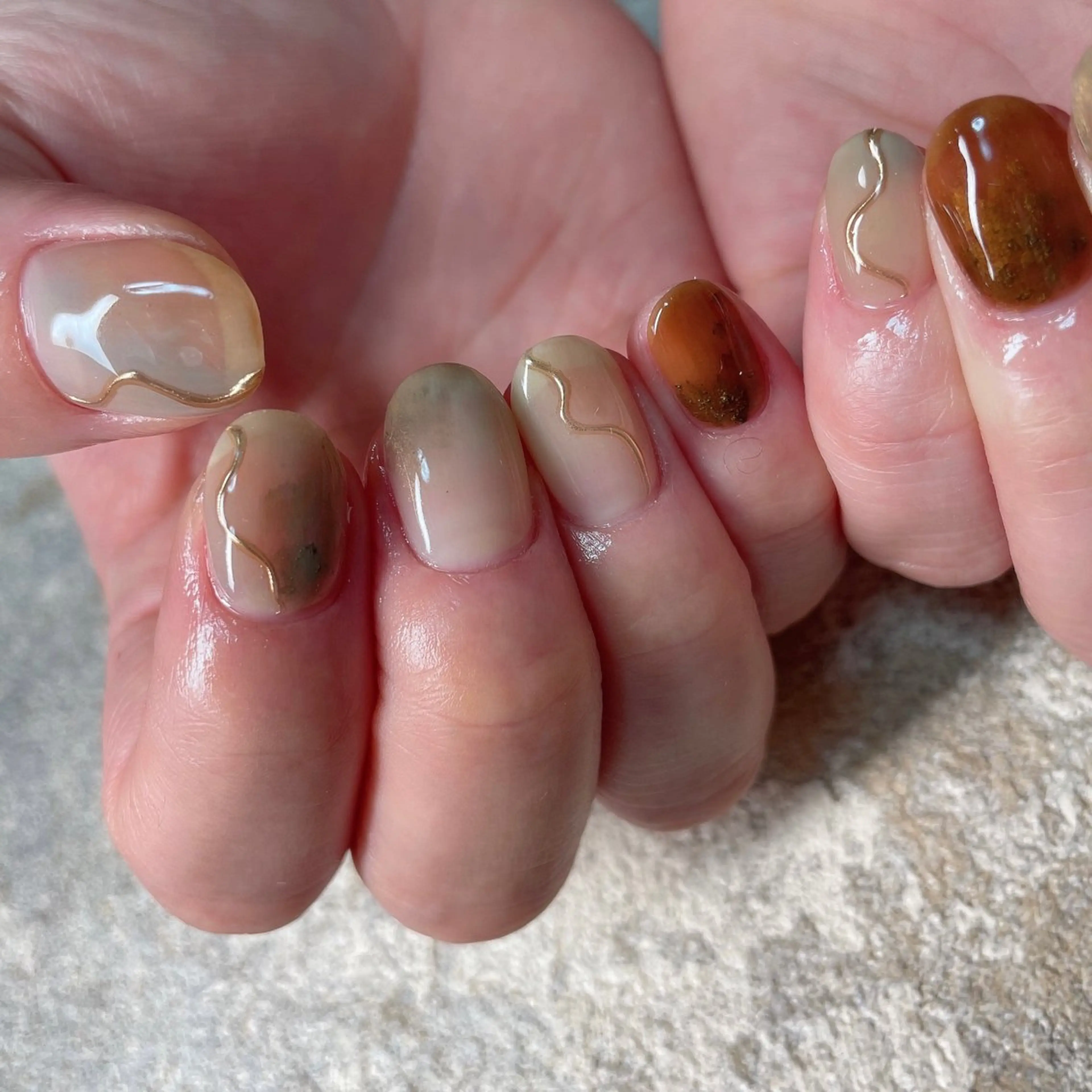 ネイル ハンドネイル lilbondir. chiharuのネイルデザイン