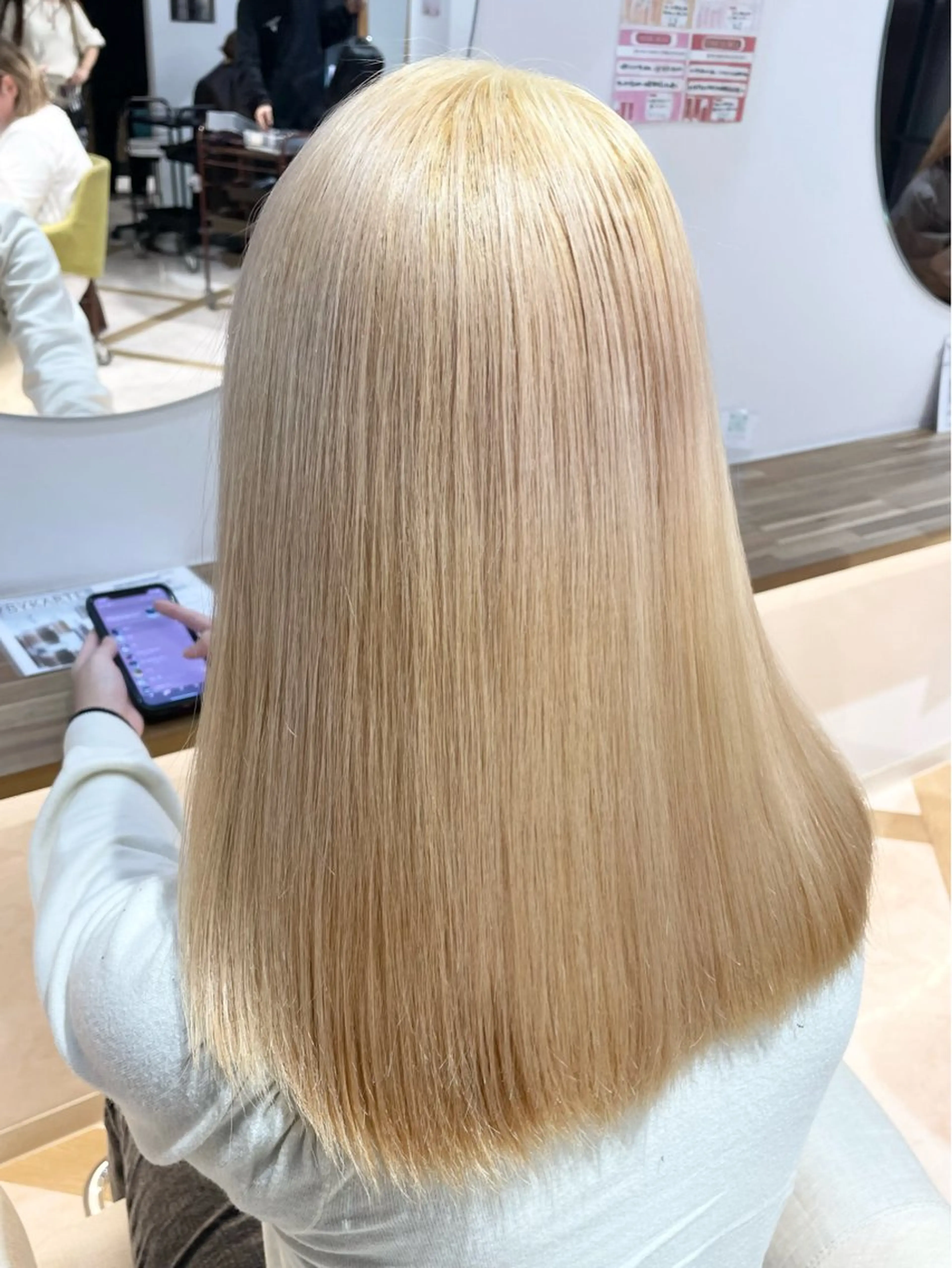 ロング ヘアカラー 倉林隆一/艶髪🌸 透明感/髪質改善のヘアスタイル