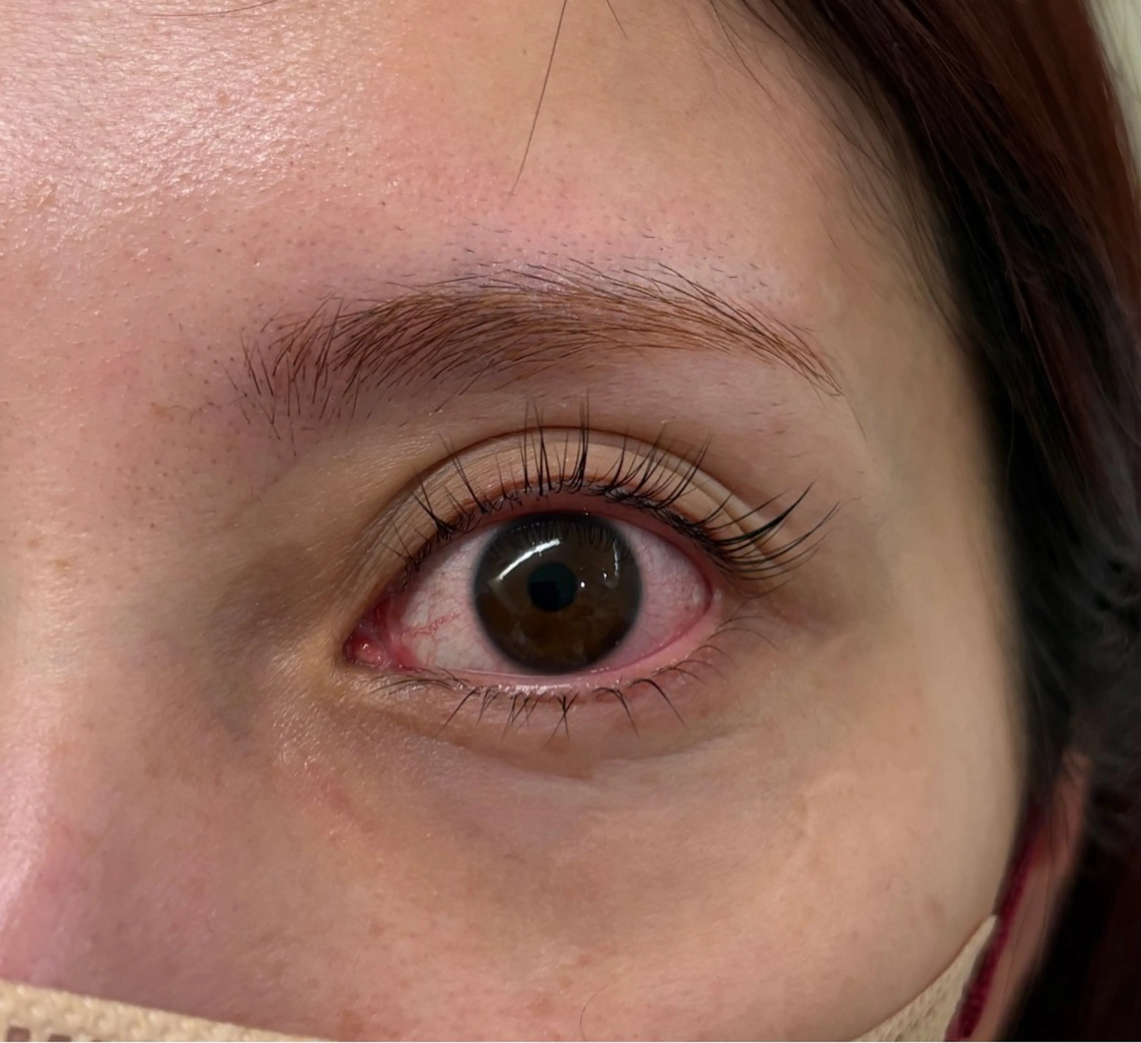 マツエク・マツパ eye lash  Lucia 難波所属・ひらおか ういの眉毛・アイブロウイメージ