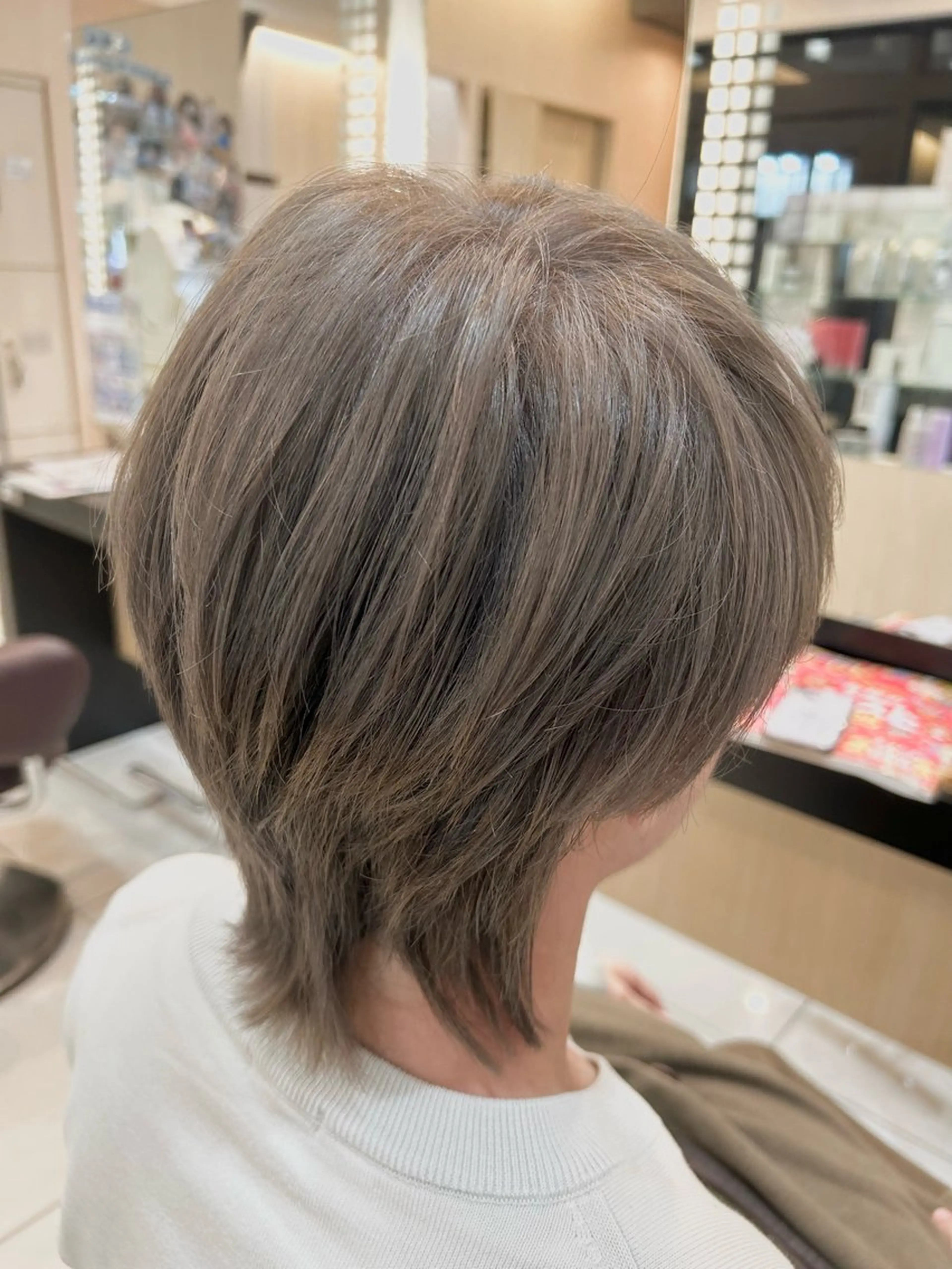 ショート カラー メンズ カット ヘアカラー トリートメント リリー /Men's/パーマのヘアスタイル