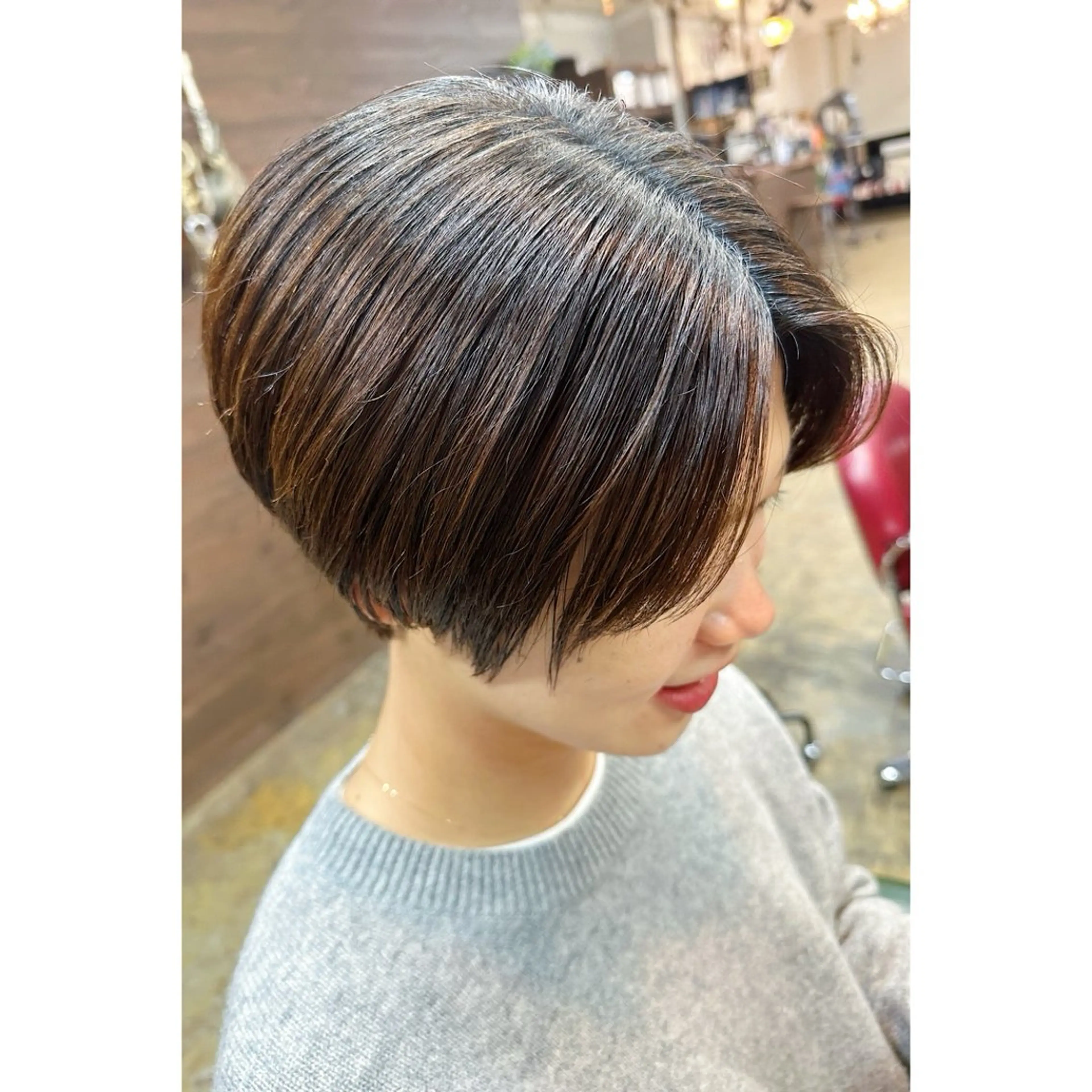 ショート カラー ハンサムショート ショートヘア カット ヘアカラー hair design girl所属・［girl］ MIKIのヘアスタイル