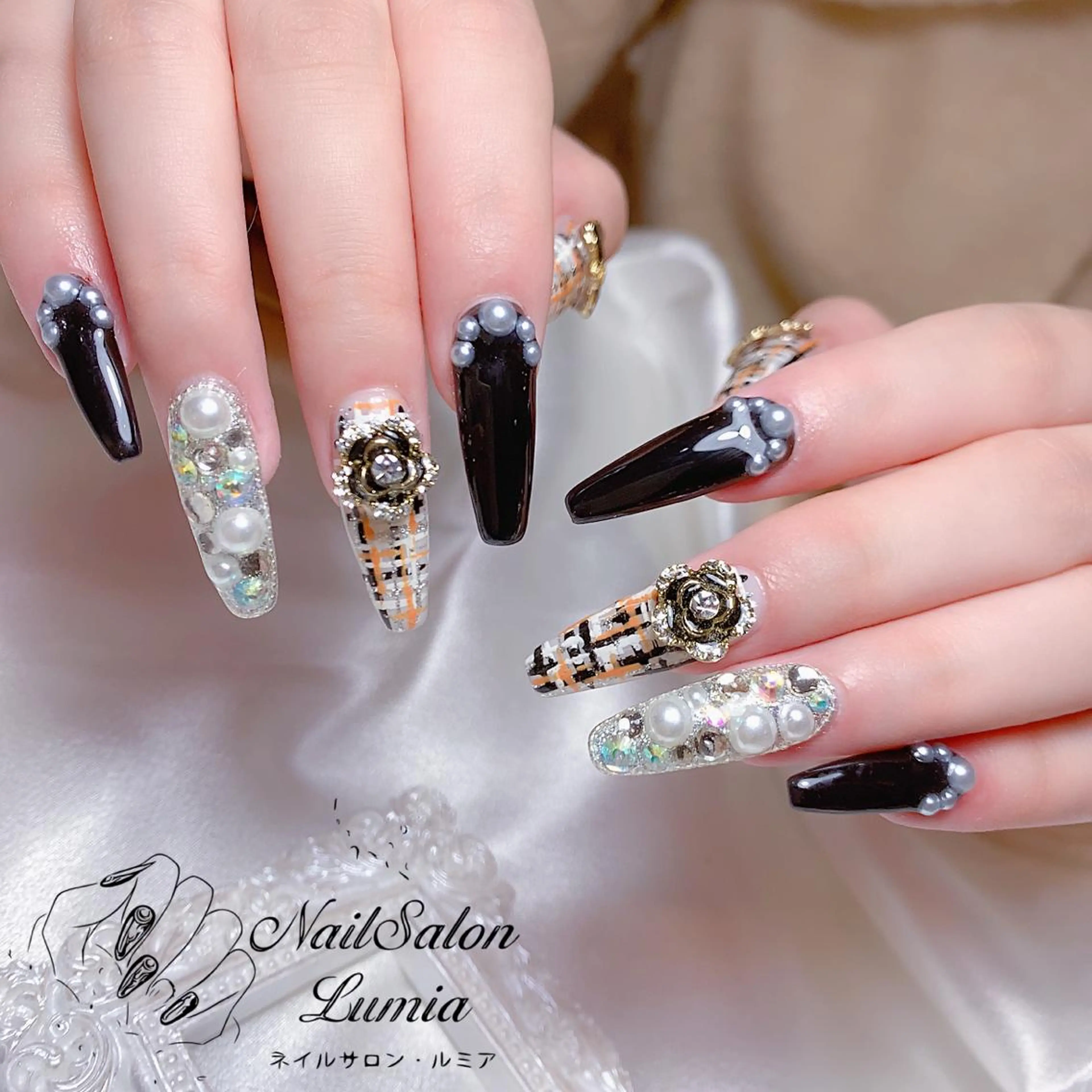ネイル ハンドネイル ネイルサロン ルミア Lumia 店長のネイルデザイン
