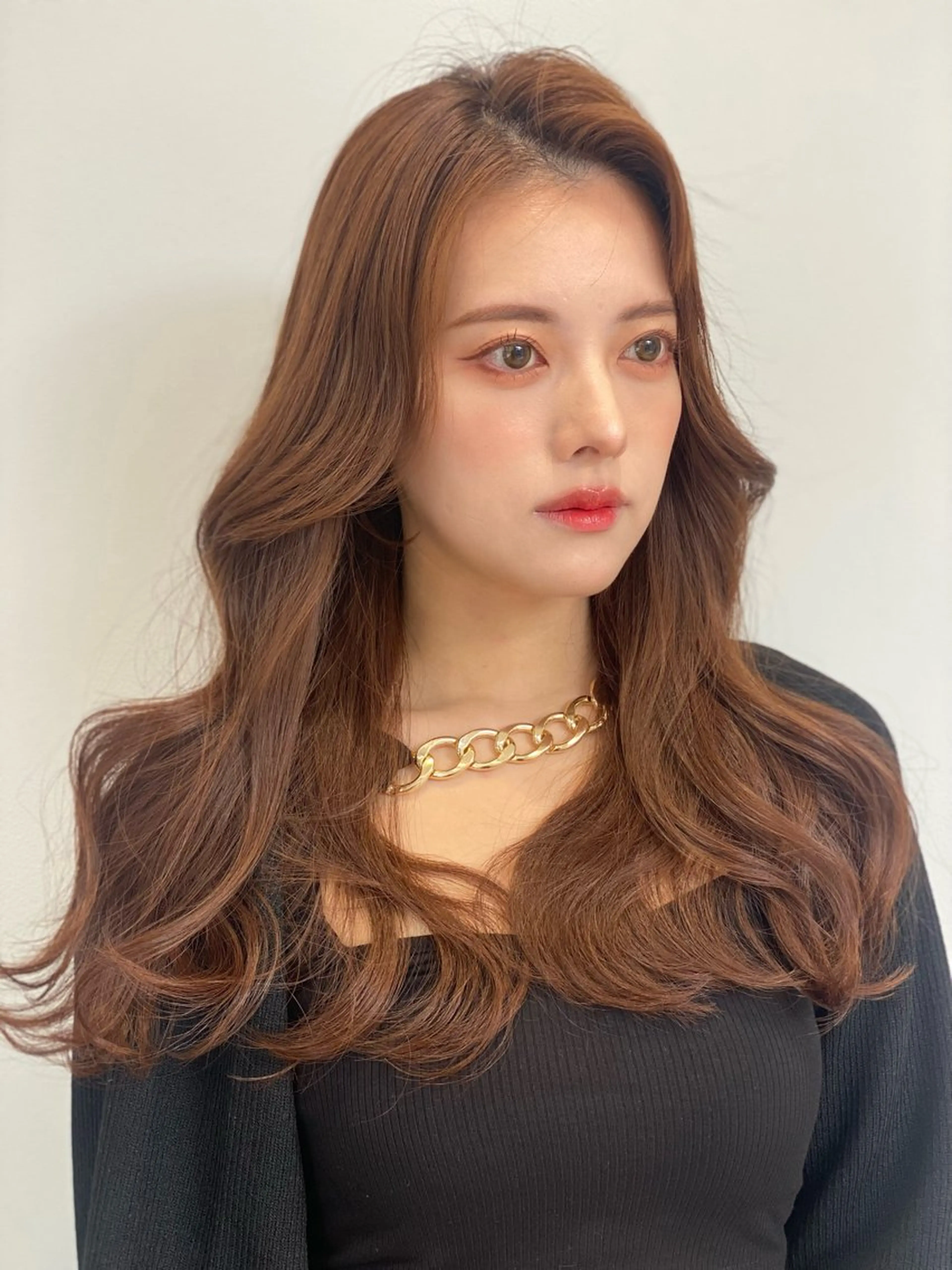 ロング ショート/ボブ/顔周 りレイヤー/RINAのヘアスタイル