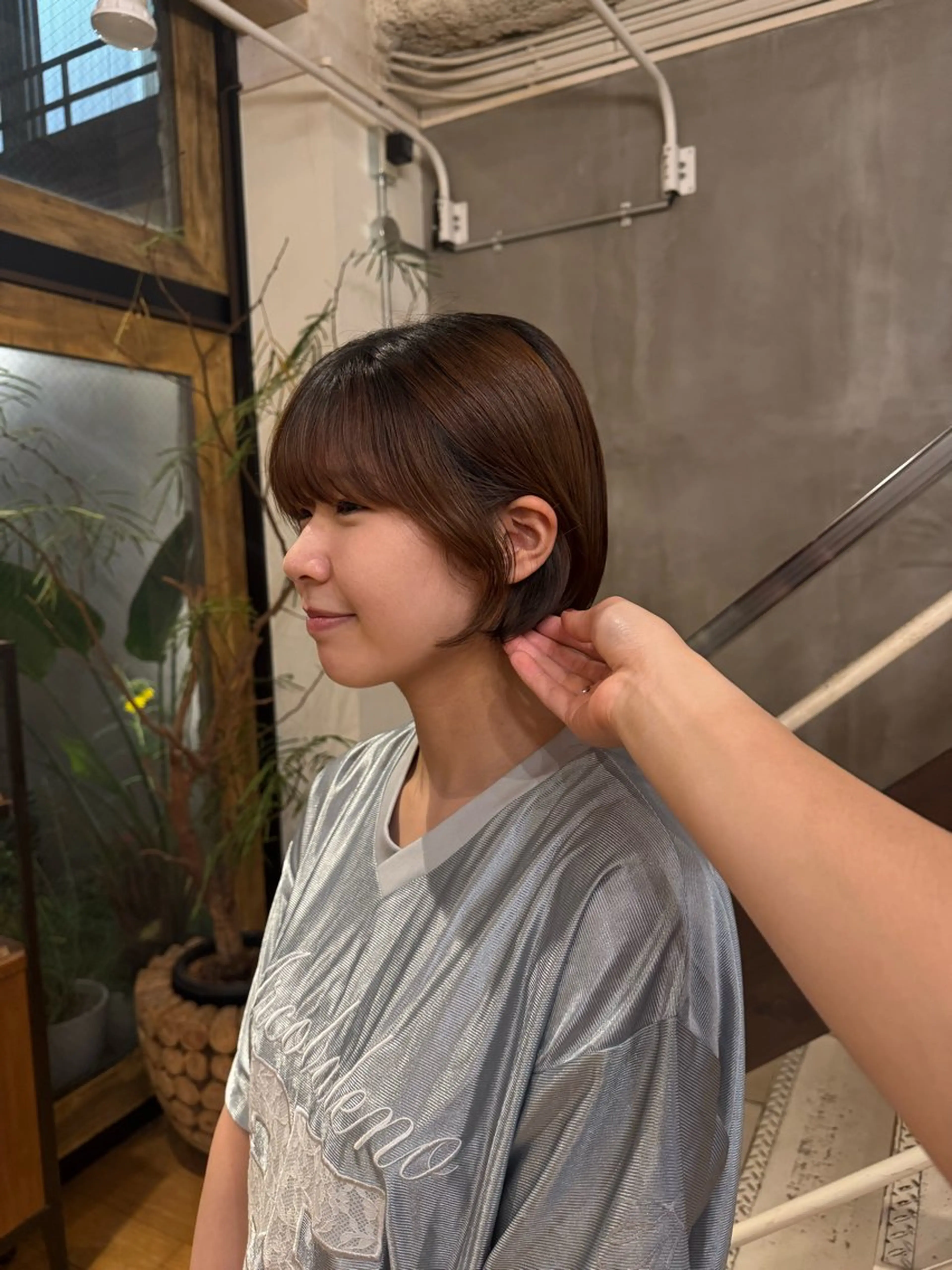 ショート 🌈ボブ/縮毛矯正/ 梅田美容室🌈もあのヘアスタイル