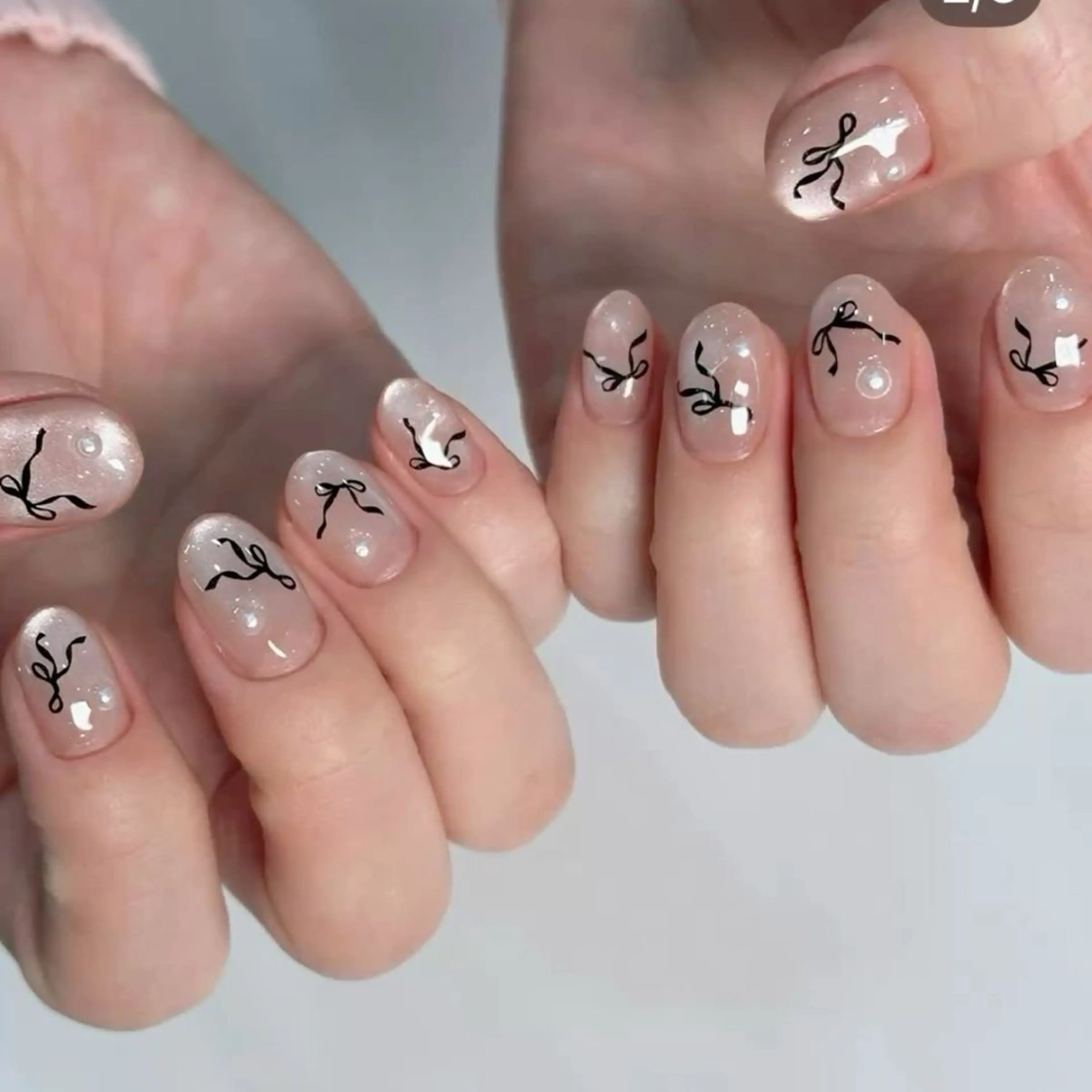 ネイル 韓国ネイル 持ち込み ニュアンスネイル ネイルチップ ハンドネイル JENNY ANA.CHUOのネイルデザイン