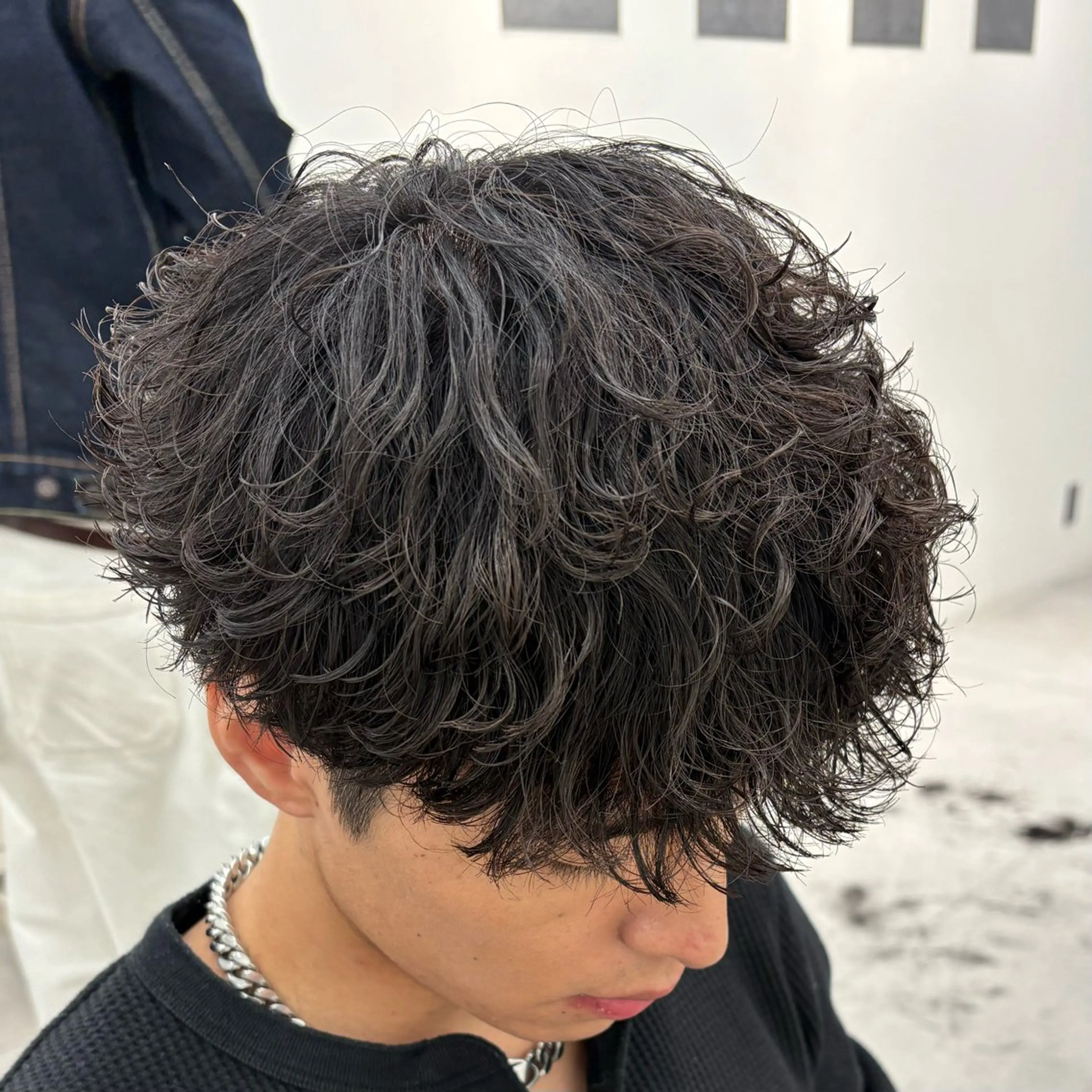 ショート パーマ 鈴木 悠月のヘアスタイル