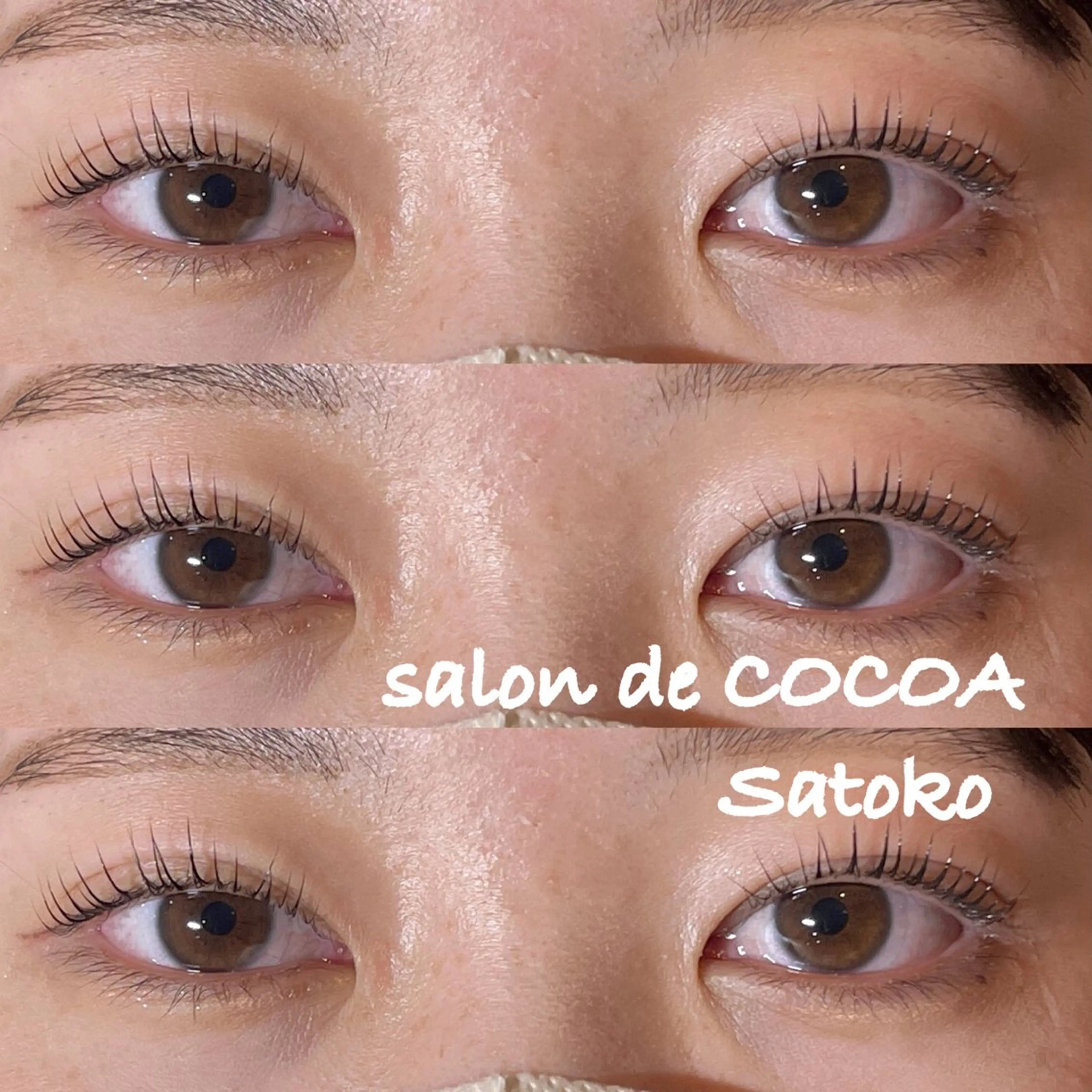 マツエク・マツパ salon de cocoa所属・yoshioka satokoのマツエク・マツパデザイン