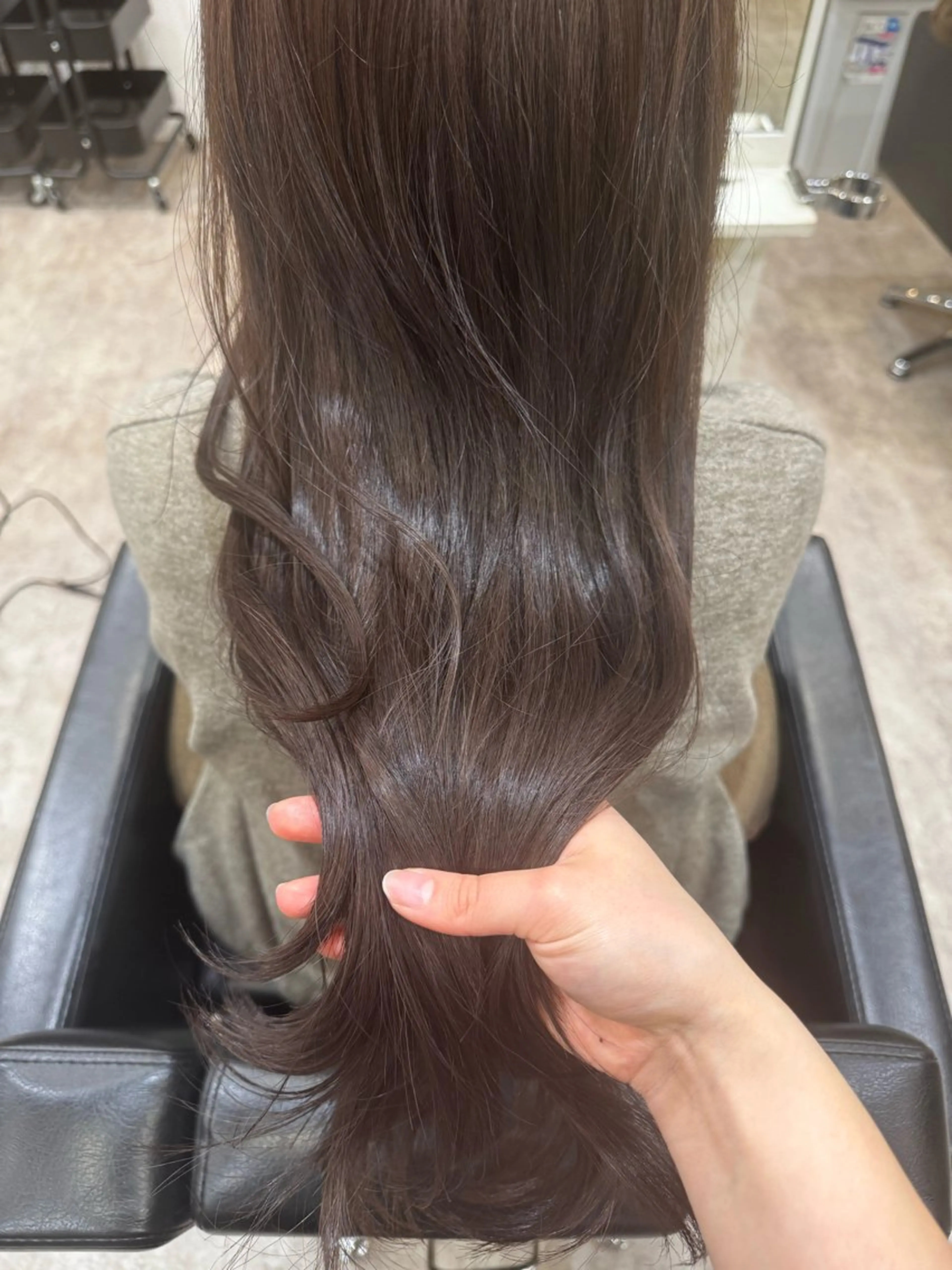 《4.5月限定🪽》カット➕ケアカラー➕ナノトリートメントの写真