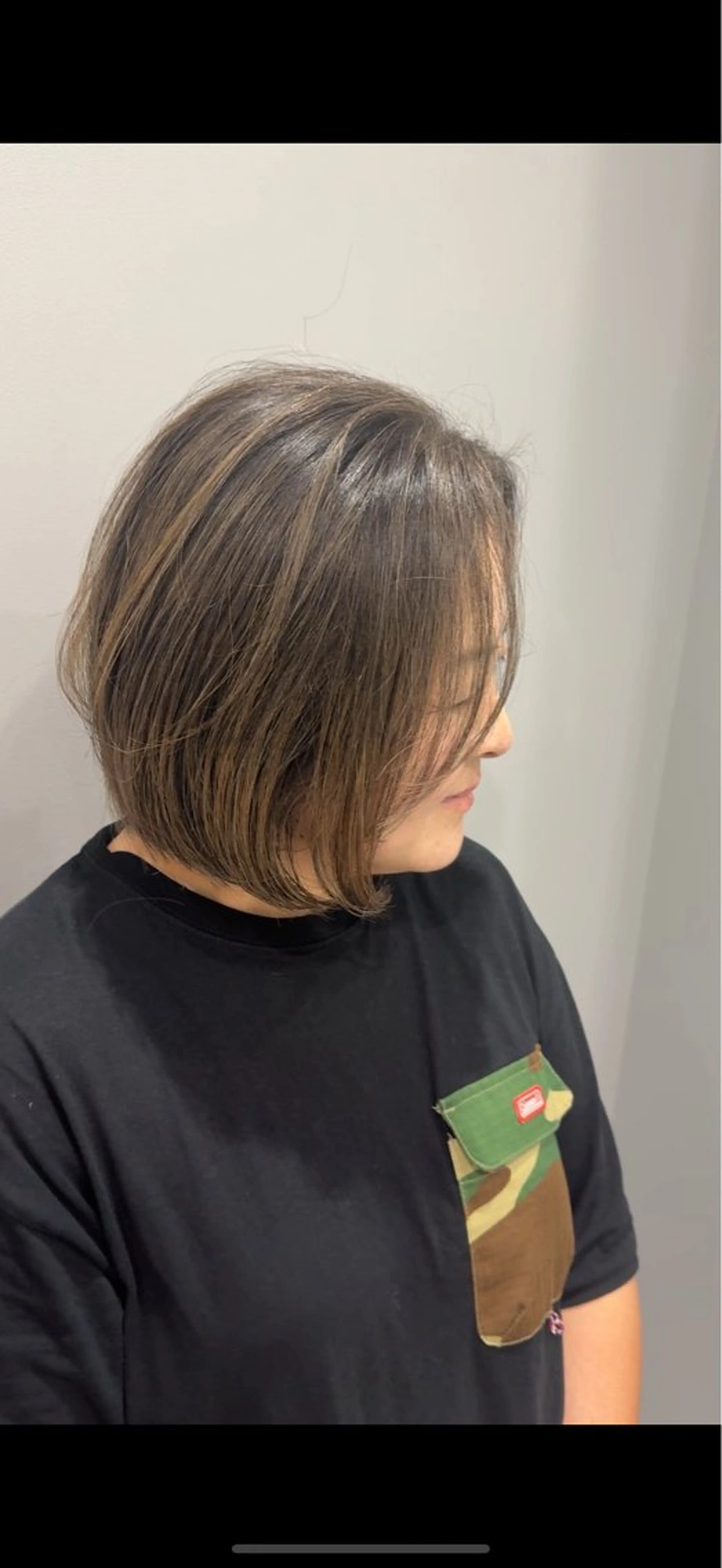 ショート カット ヘアカラー Agu hair unu所属・轡田 くつわだのヘアスタイル