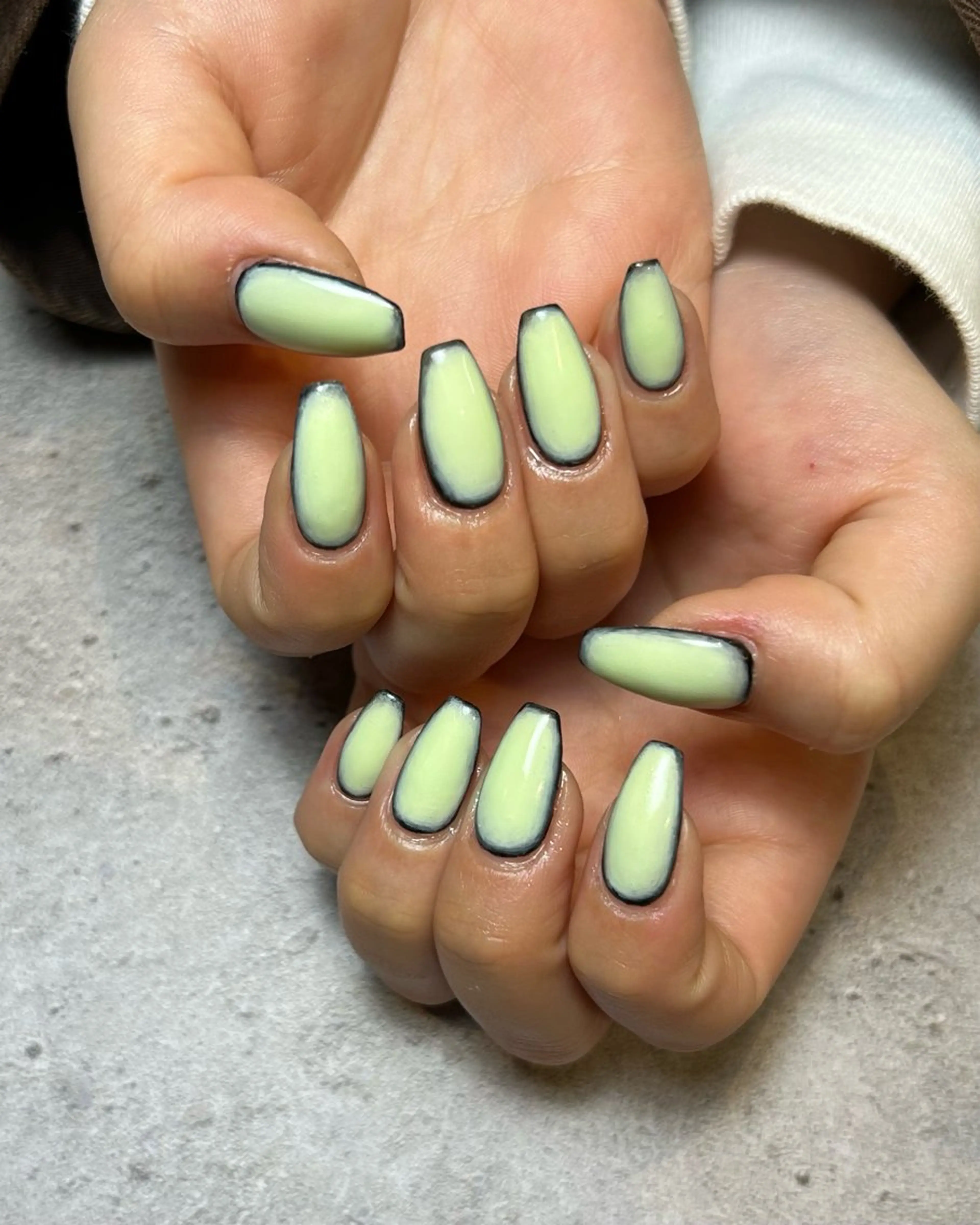 ネイル グラデーション 持ち込み ハンドネイル Reflection marikoのネイルデザイン