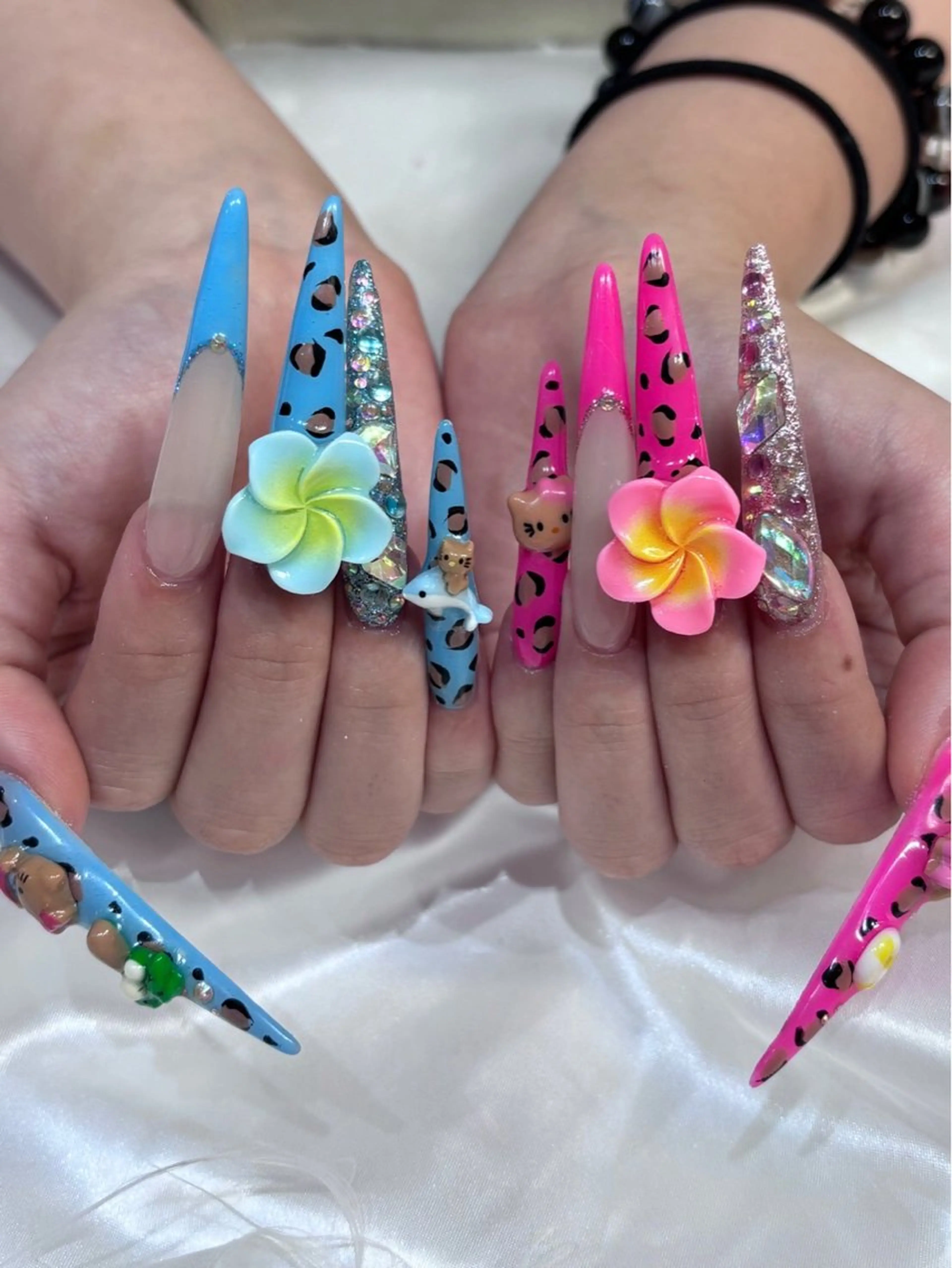 ネイル ロングネイル ハンドネイル Ashliy大宮☆ アシュリーのネイルデザイン