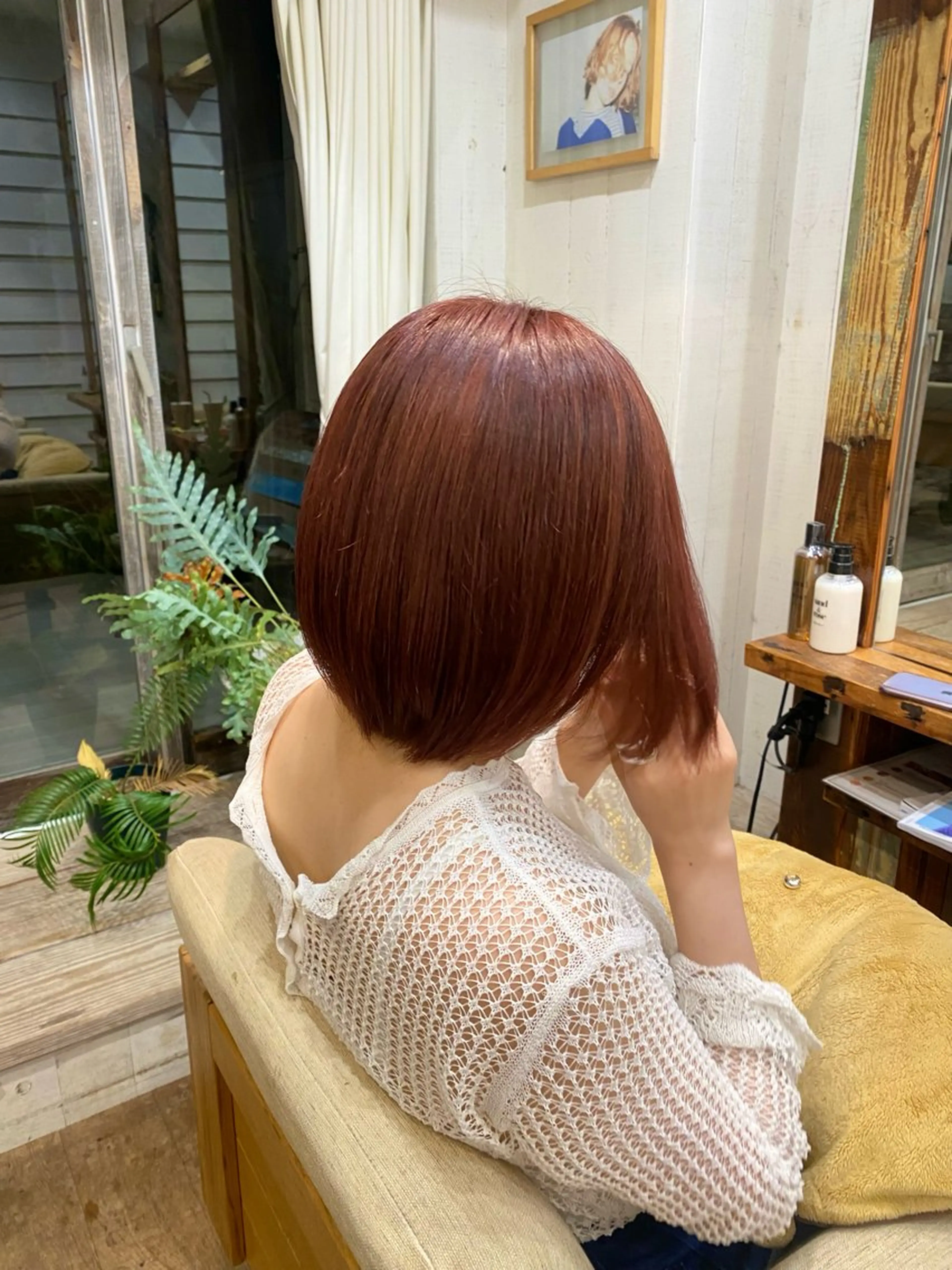 ショート カラー 🤍透明感カラー 【仙川】セリナ🤍のヘアスタイル