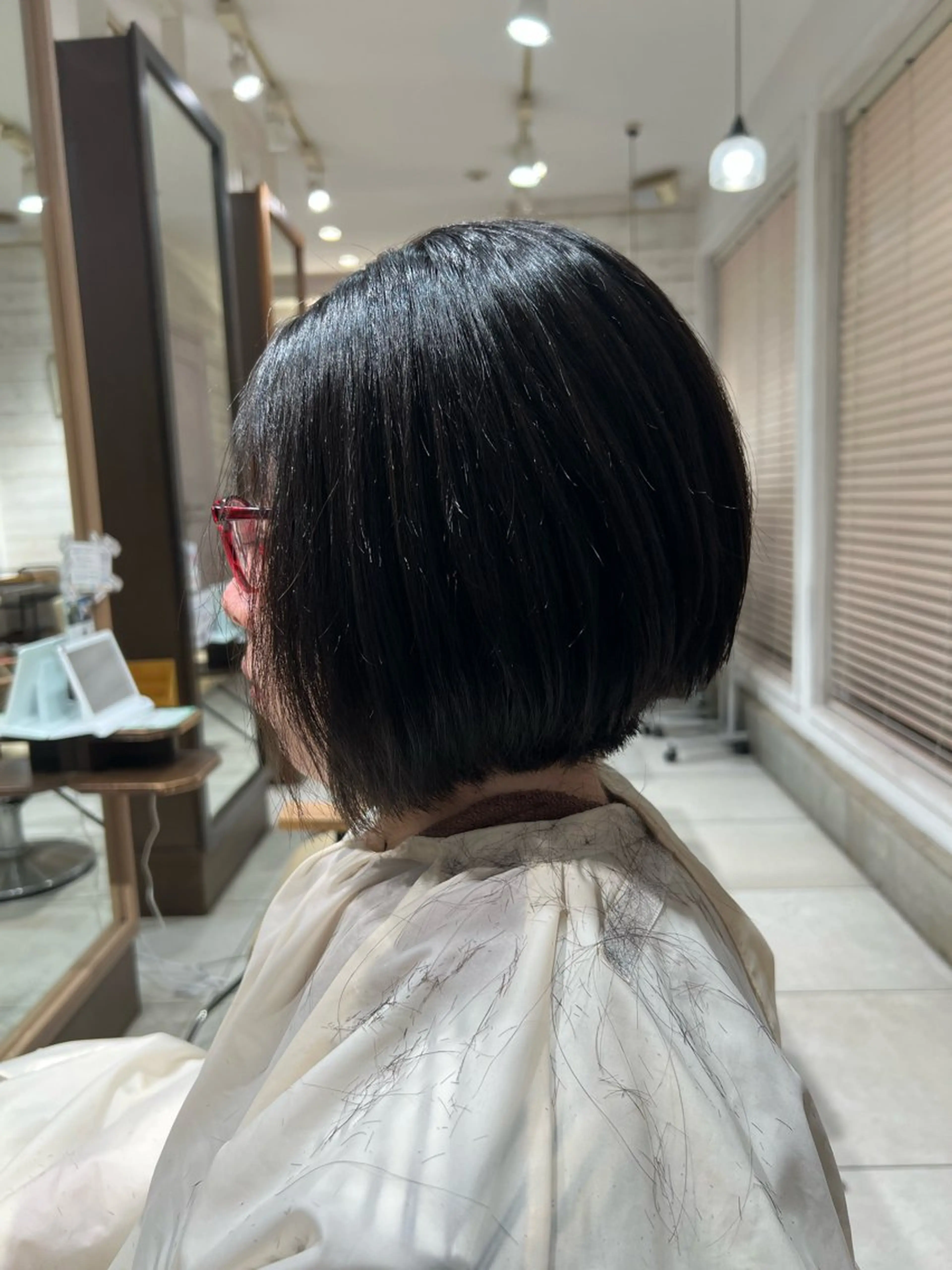 ショート ボブ 遠藤 カンナのヘアスタイル