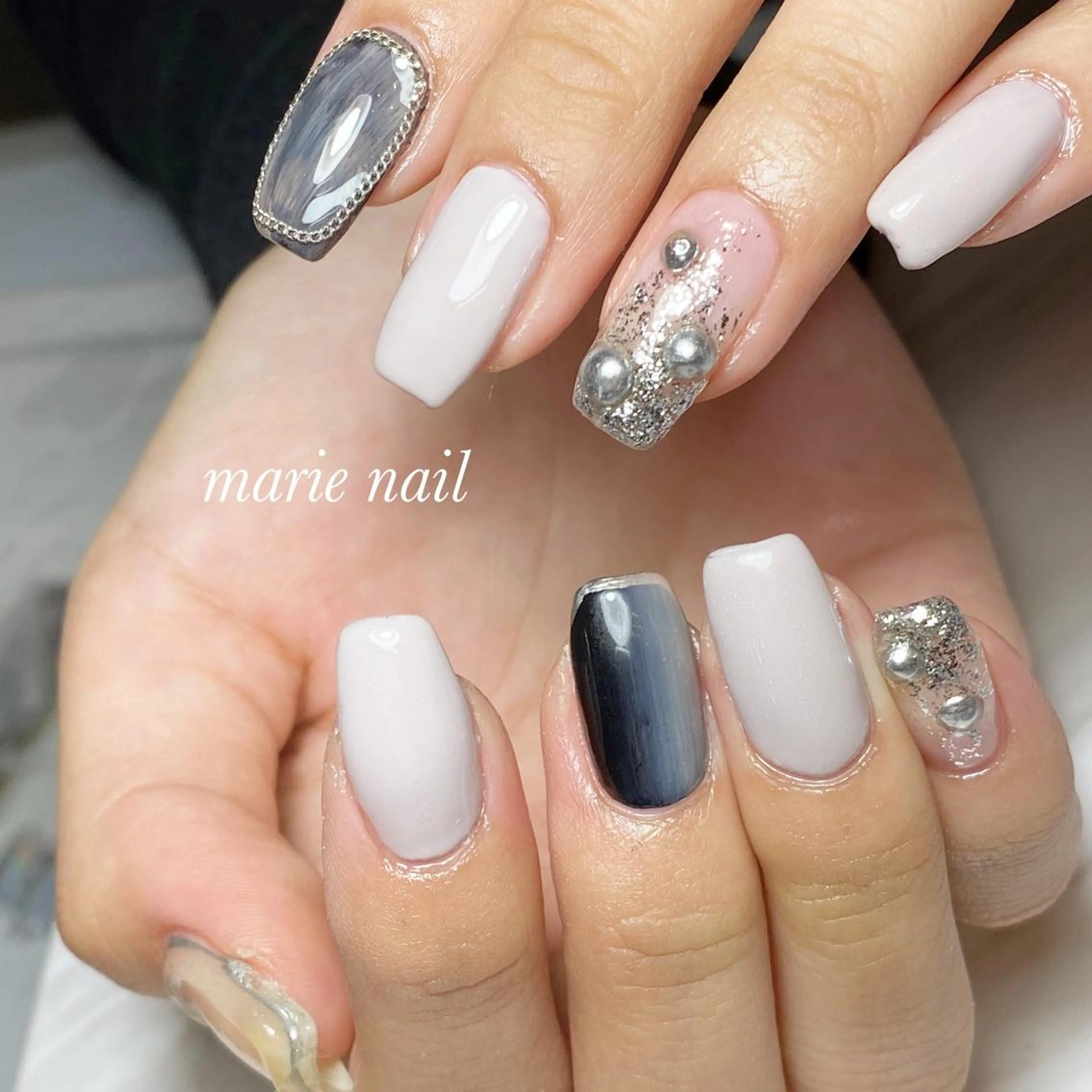 ネイル アートネイル ハンドネイル marie nailのネイルデザイン