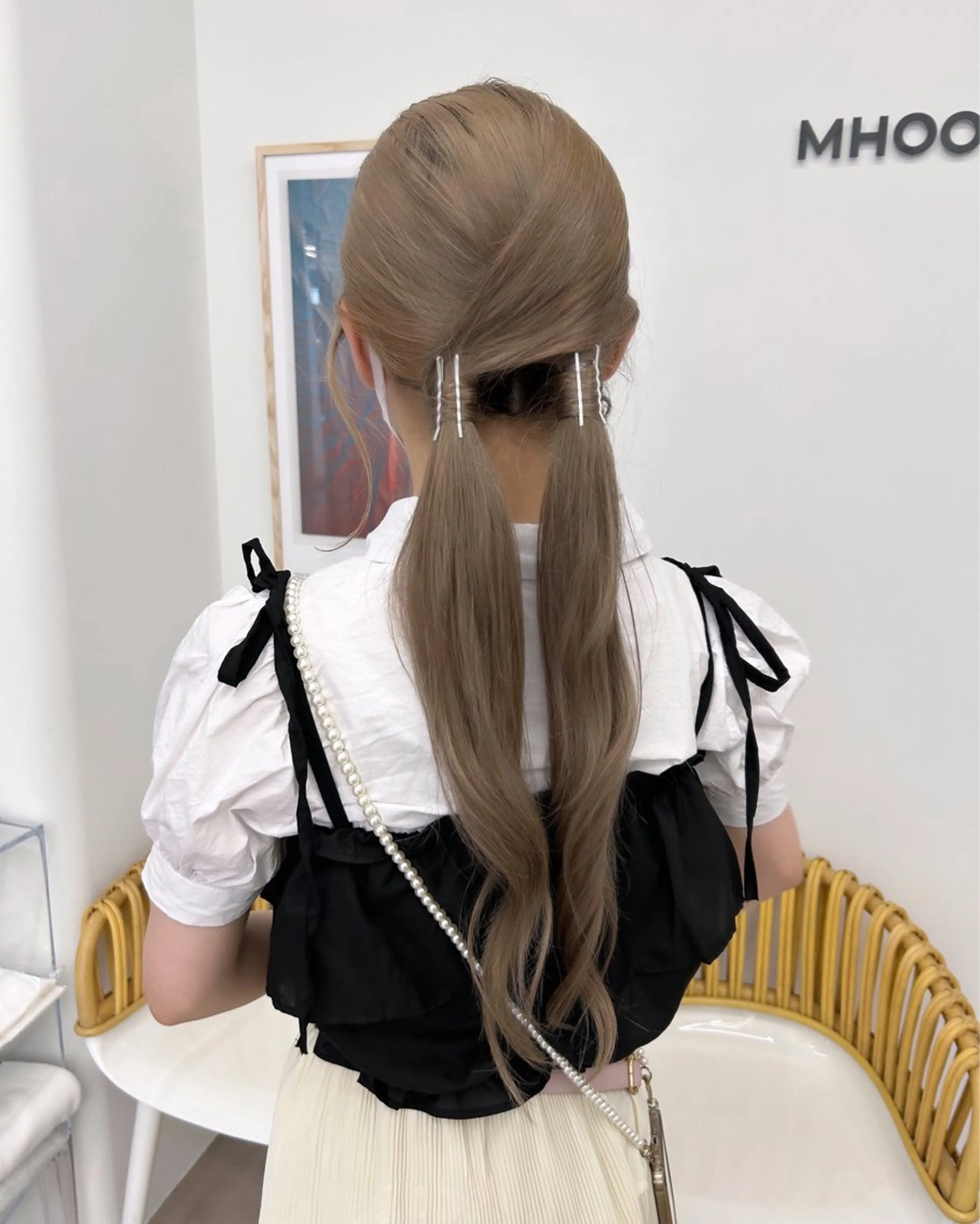 ロング ヘアカラー 👒透明感カラー yui👒のヘアスタイル