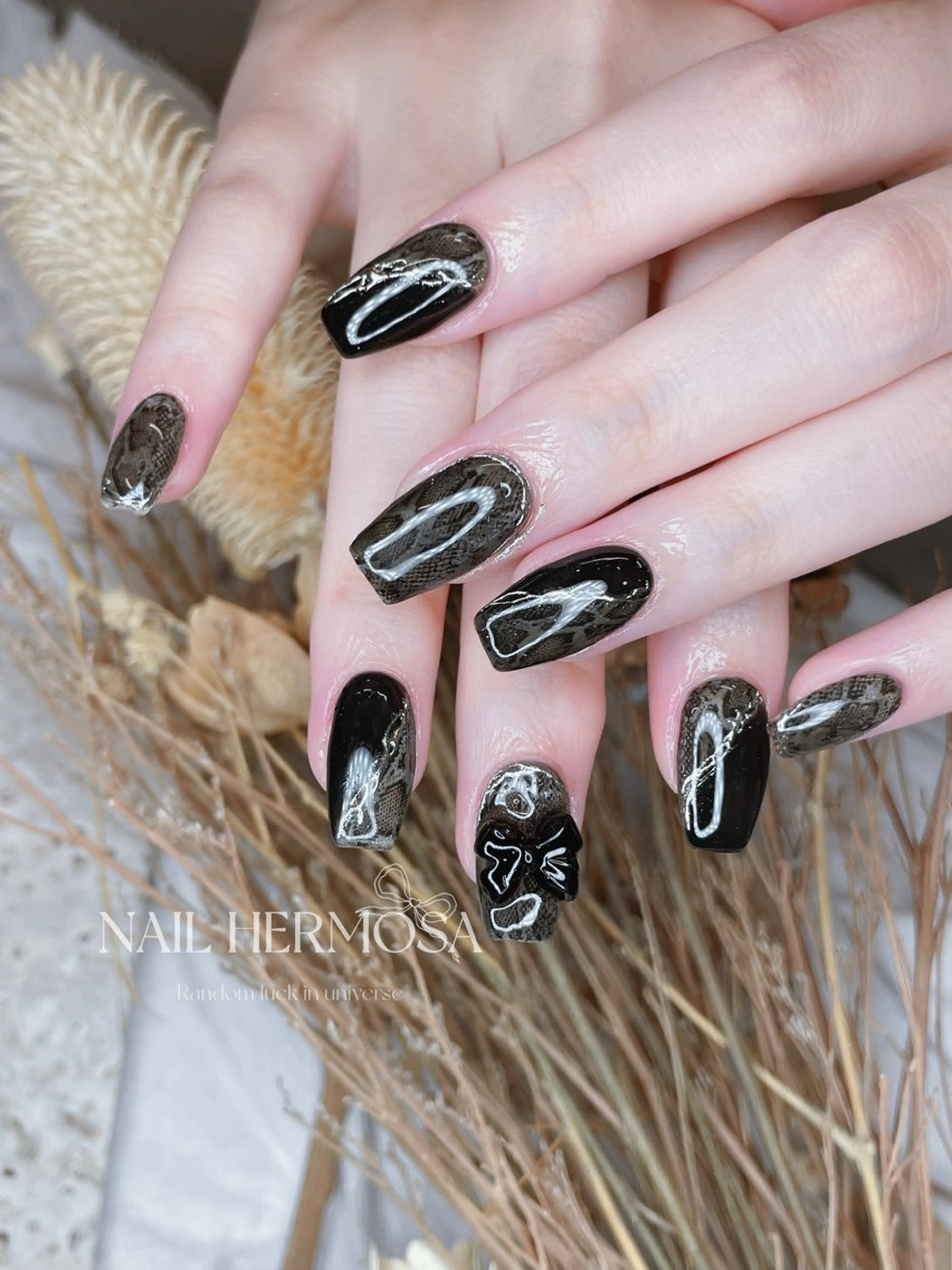 ネイル アートネイル フラッシュネイル フットネイル ジェルネイル グラデーション ハンドネイル ネイル エルモサのネイルデザイン