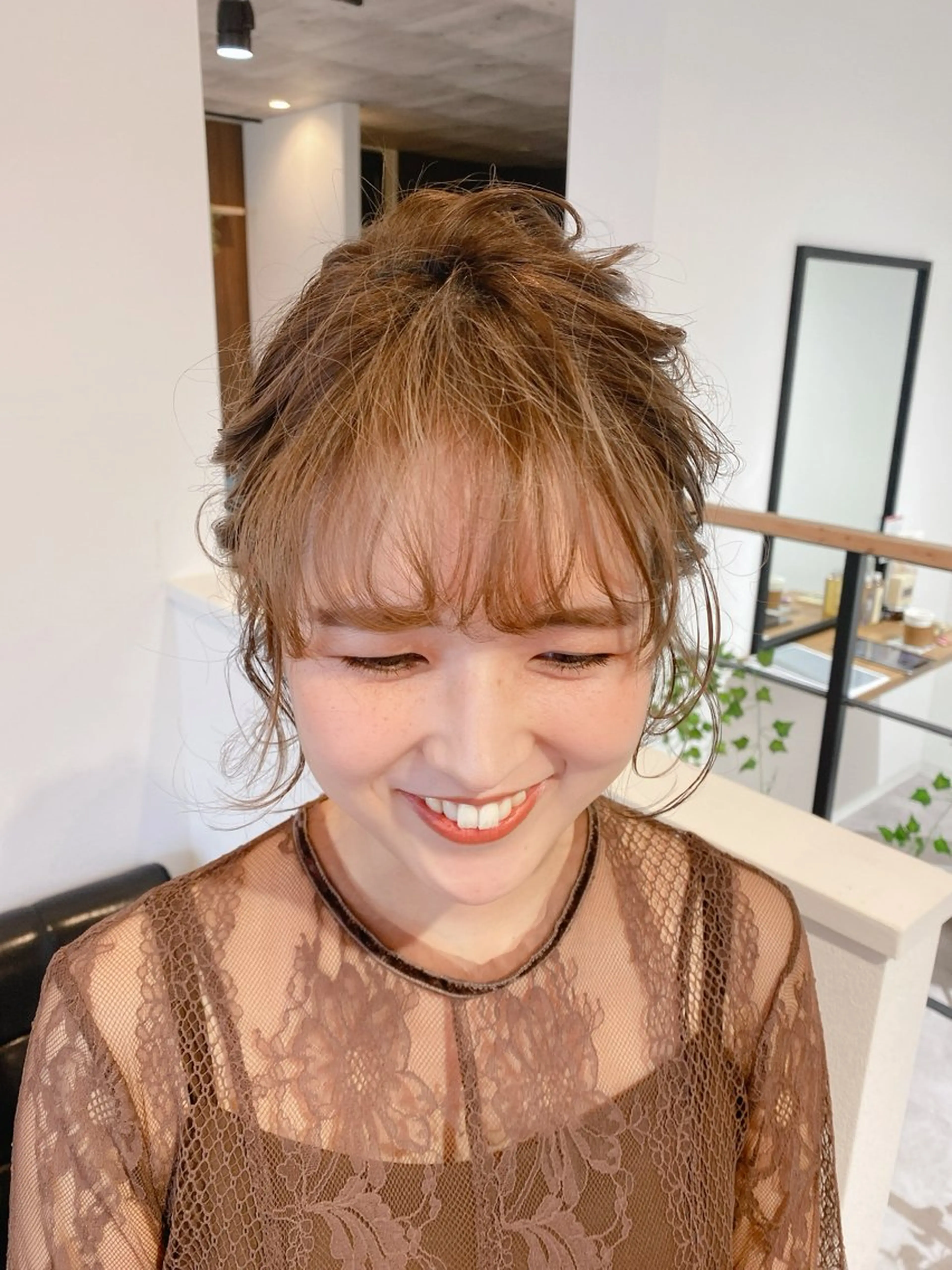 ヘアアレンジ SALOWIN銀座RAYⅡ所属・レイヤー/髪質改善 /Sayakaのヘアスタイル