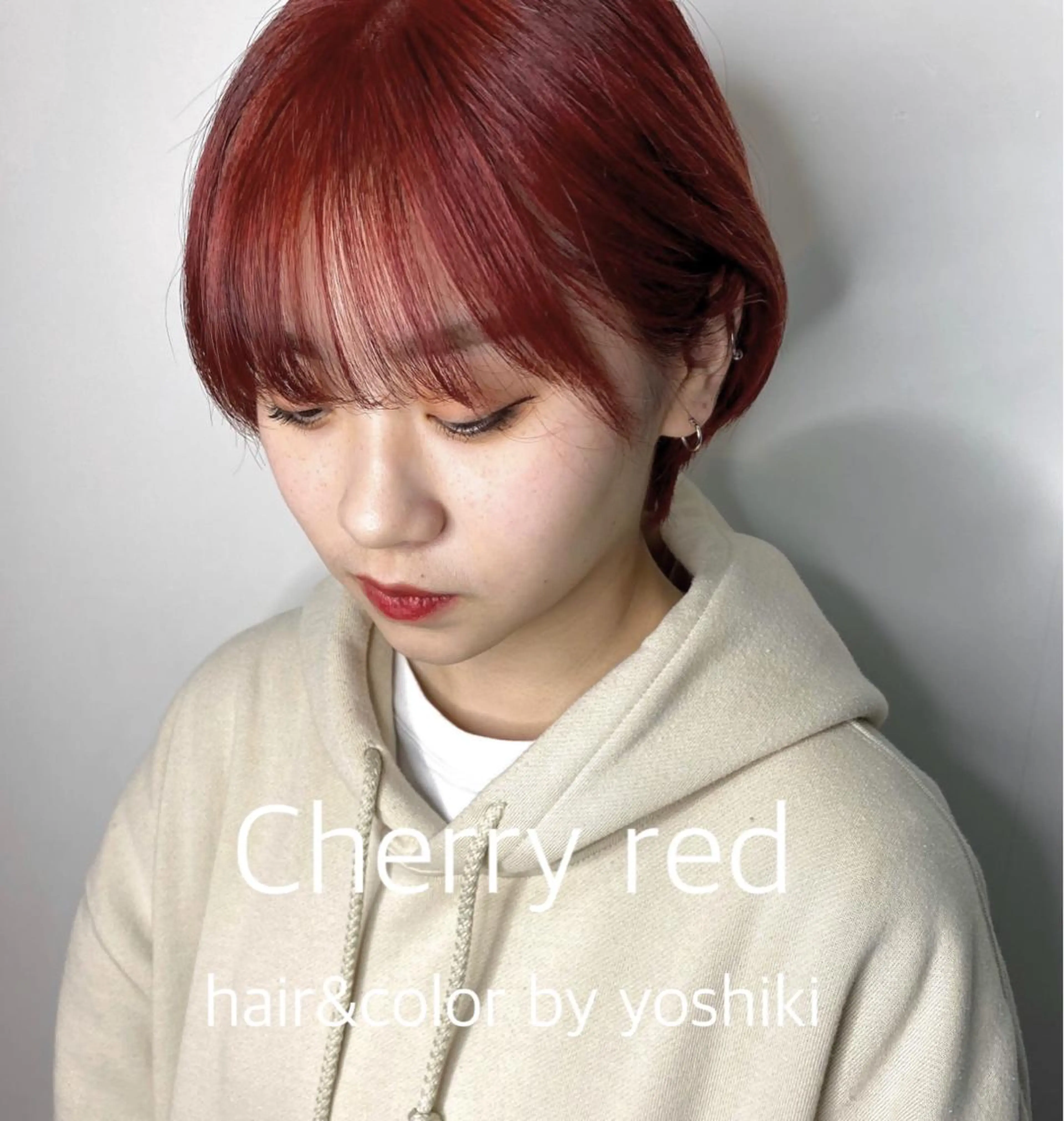 ショート カラー 🧡色落ちまで2度綺 麗なカラー🧡ヨシキのヘアスタイル